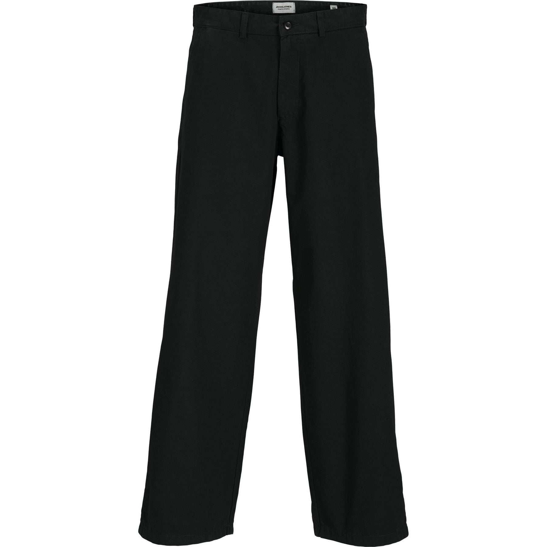 Jack and Jones Solid Patterned Straight Chinos
