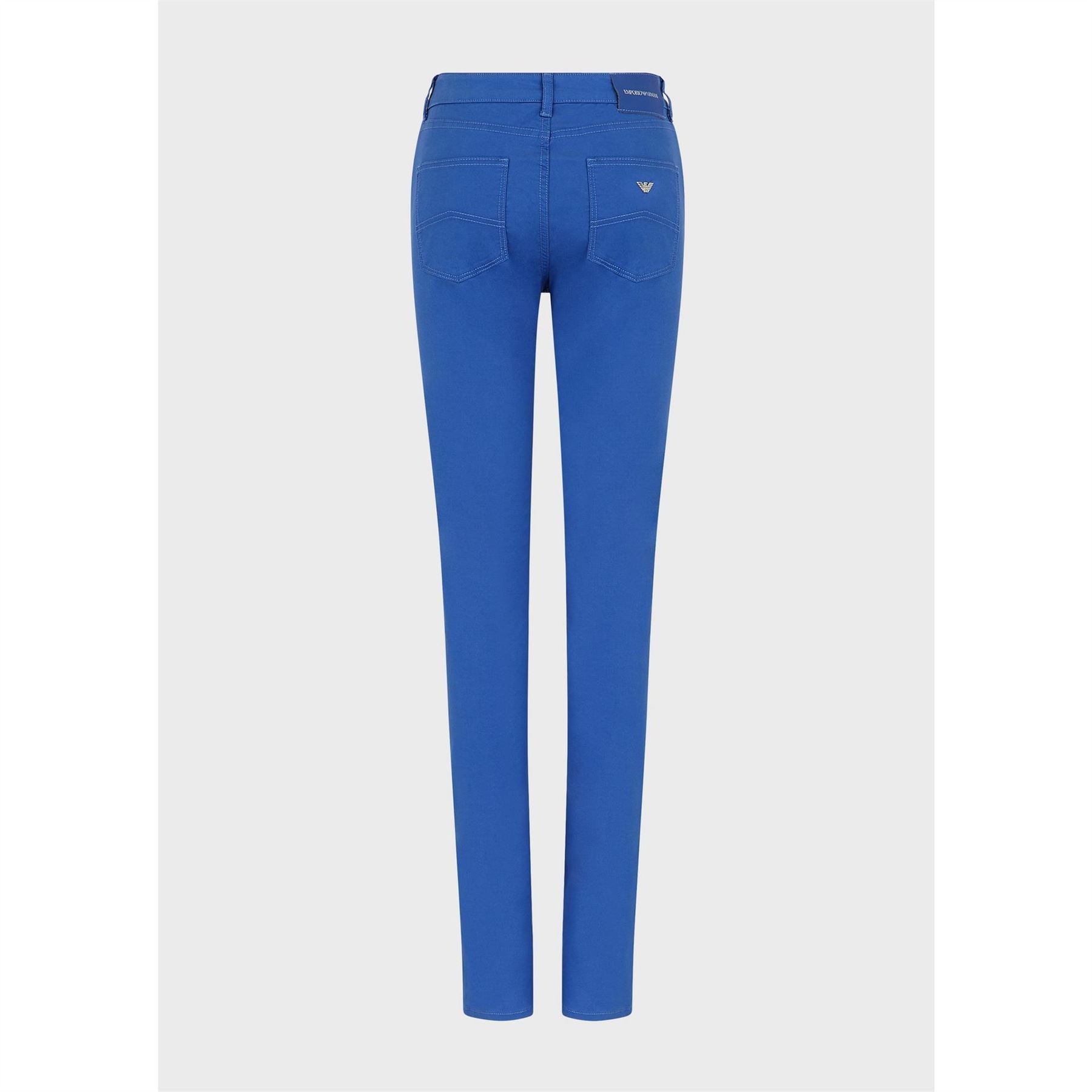 Emporio Armani High Waisted Straight Leg Jeans
