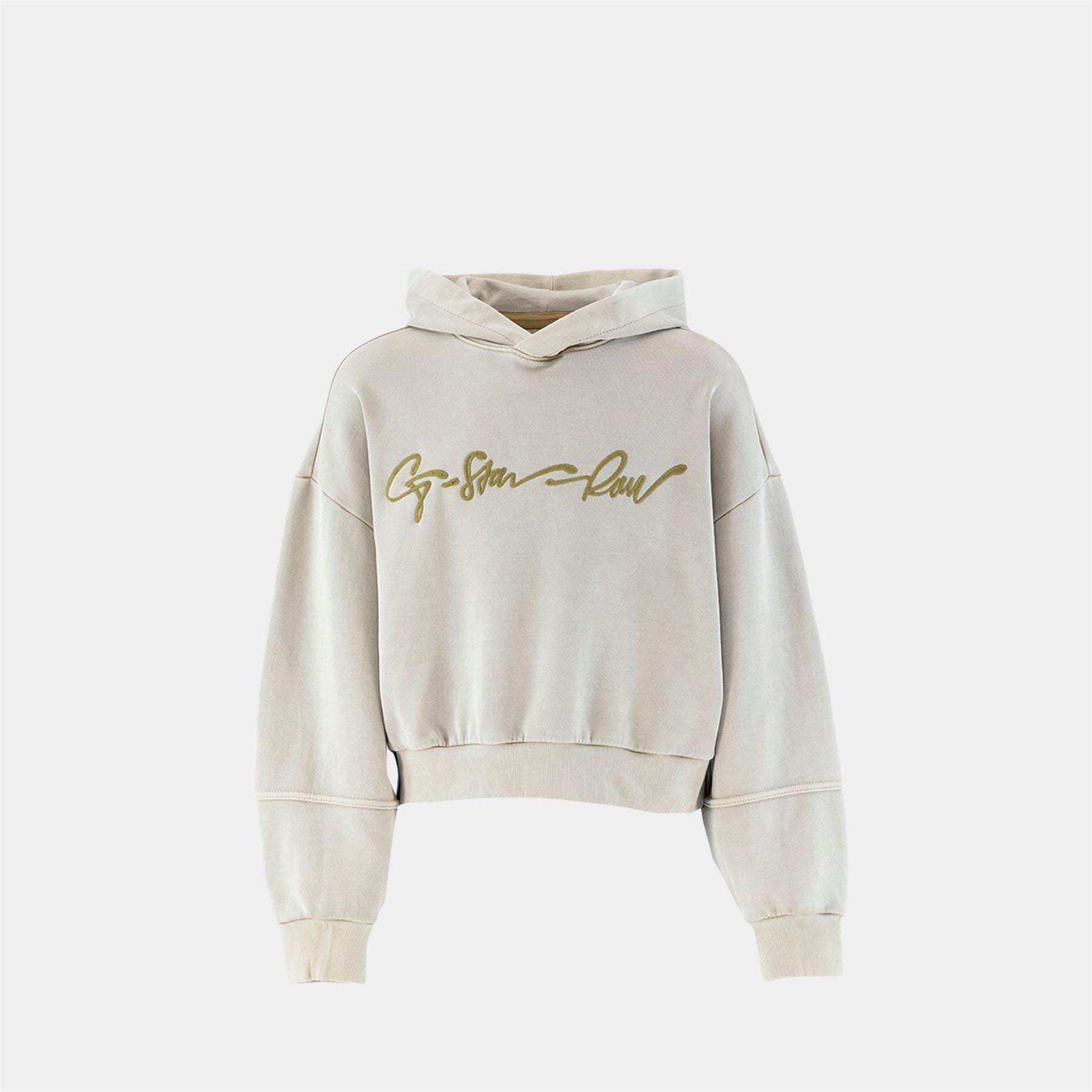 G Star Embroidered Crew Neck Drop Shoulder Oversize Sweatshirt