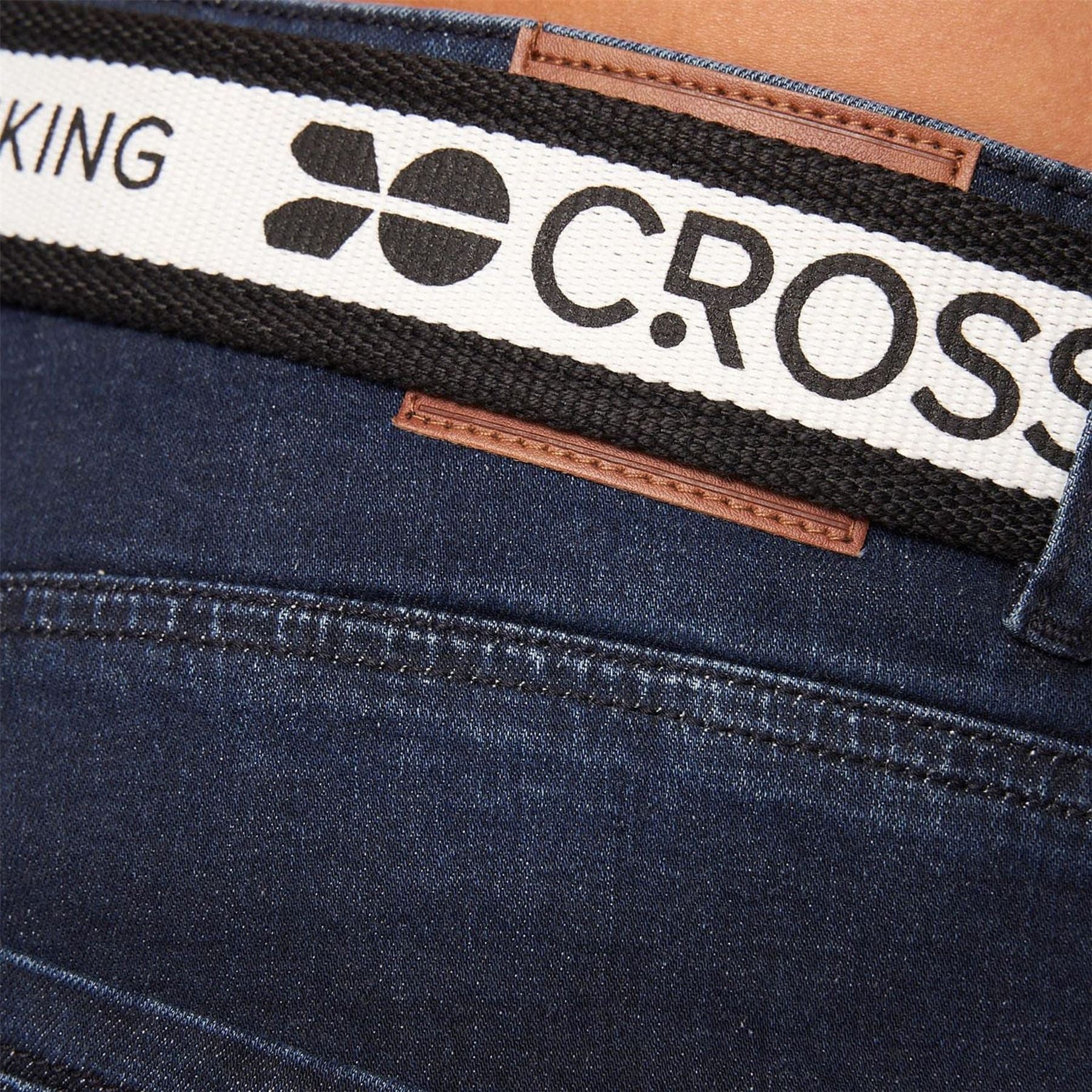 Crosshatch Denim Shorts