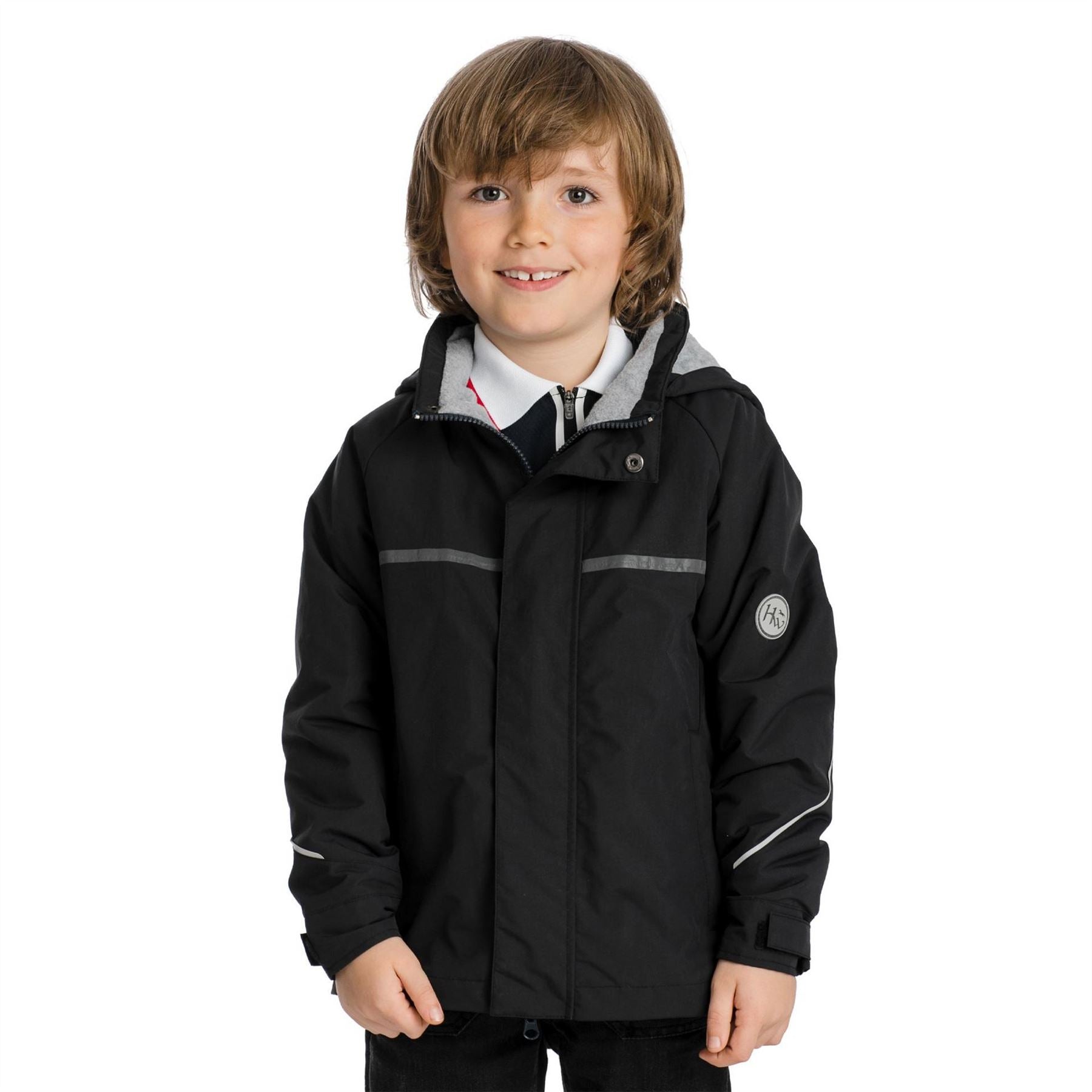 Horseware Hooded Long Windbreaker Jacket