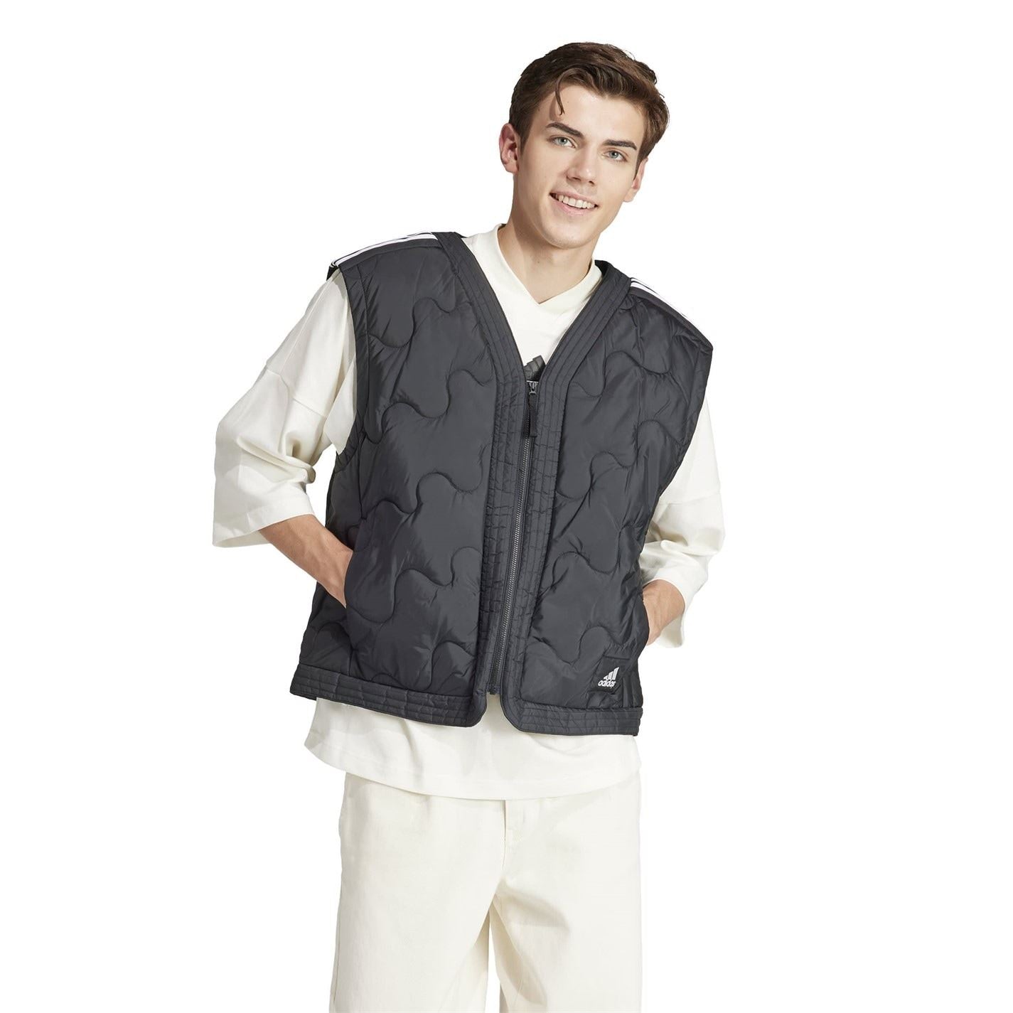 adidas Nuganic Light Insulation Sleeveless Recycled Gilet