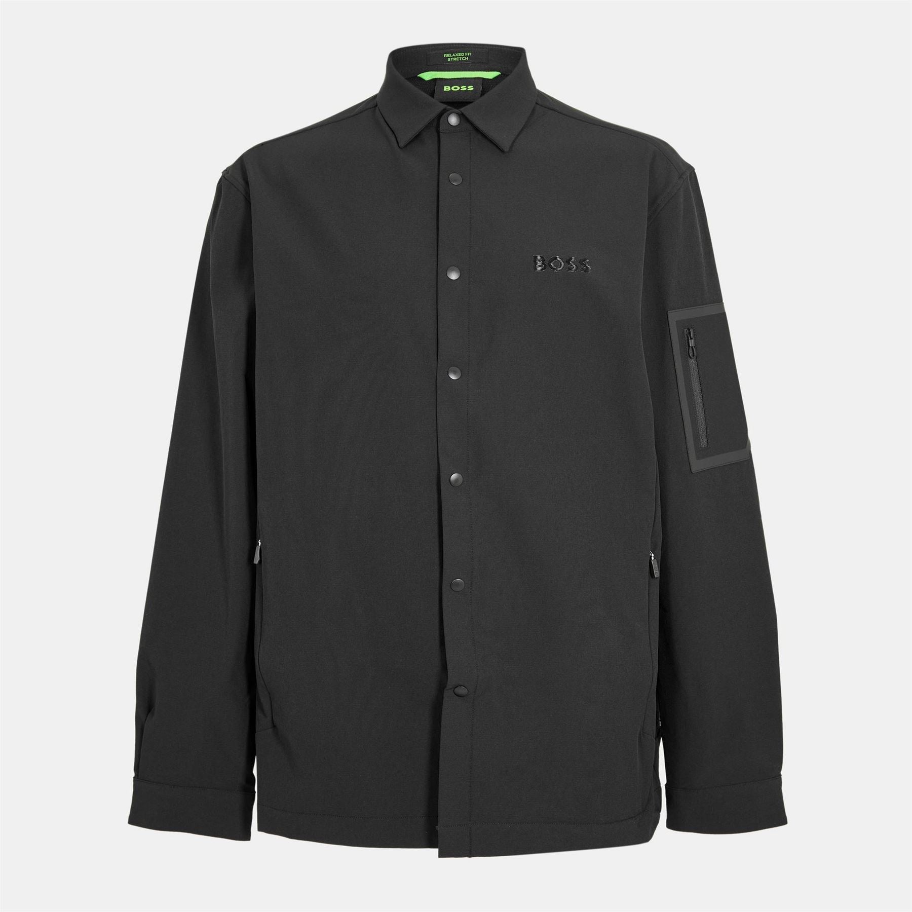 Boss Lite Plain Water Repellent 4 Way Stretch Long Sleeve Shirt