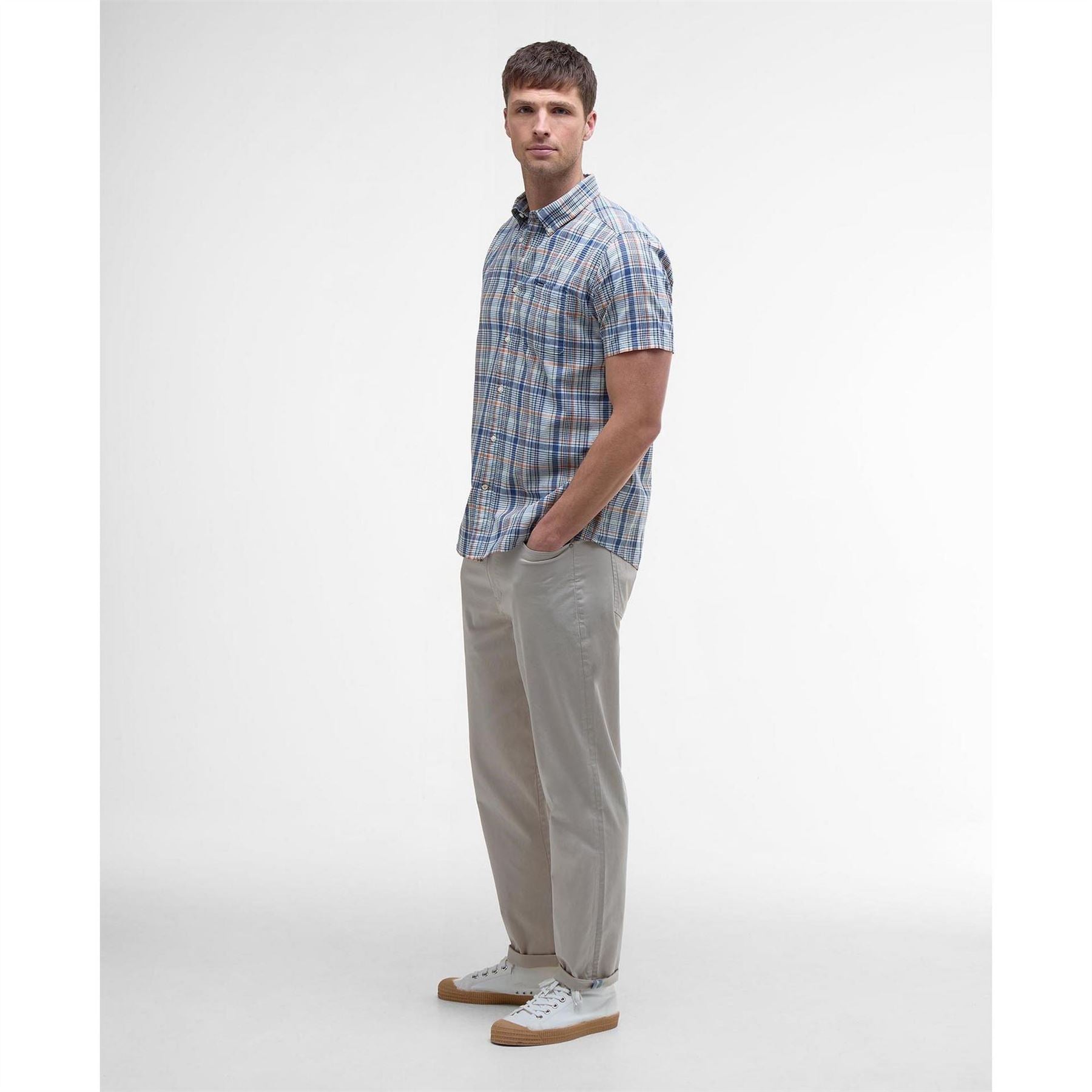 Barbour Elton Short Sleeve Patterned Shirt