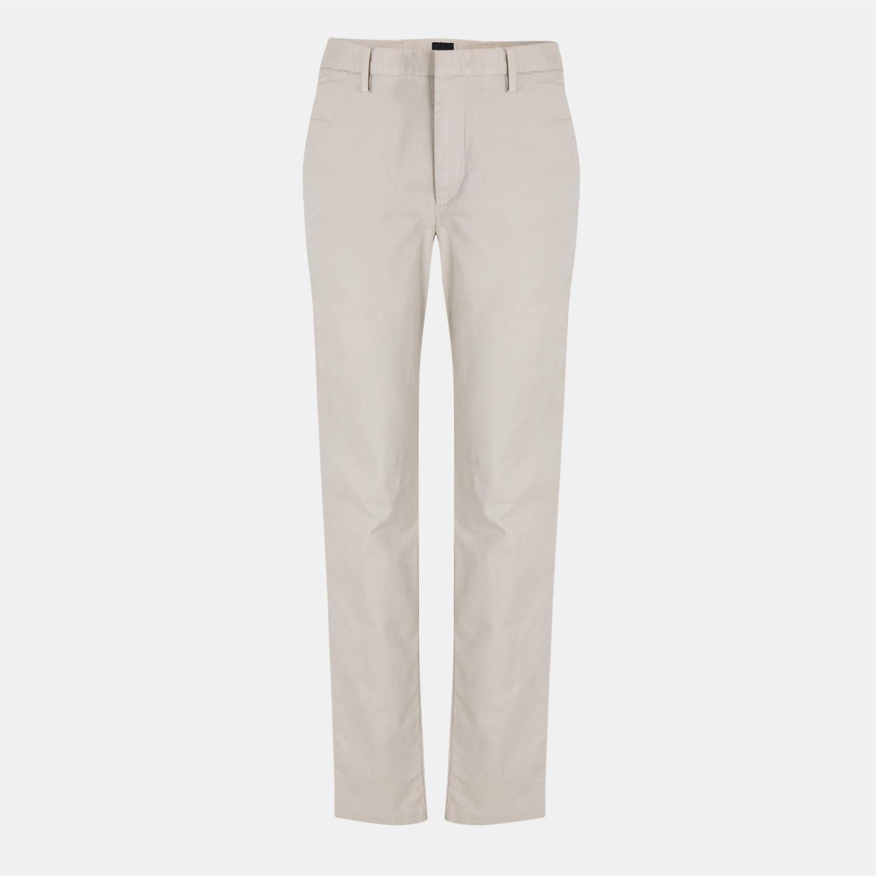 Boss Kaito3 D Solid Patterned Straight Chinos