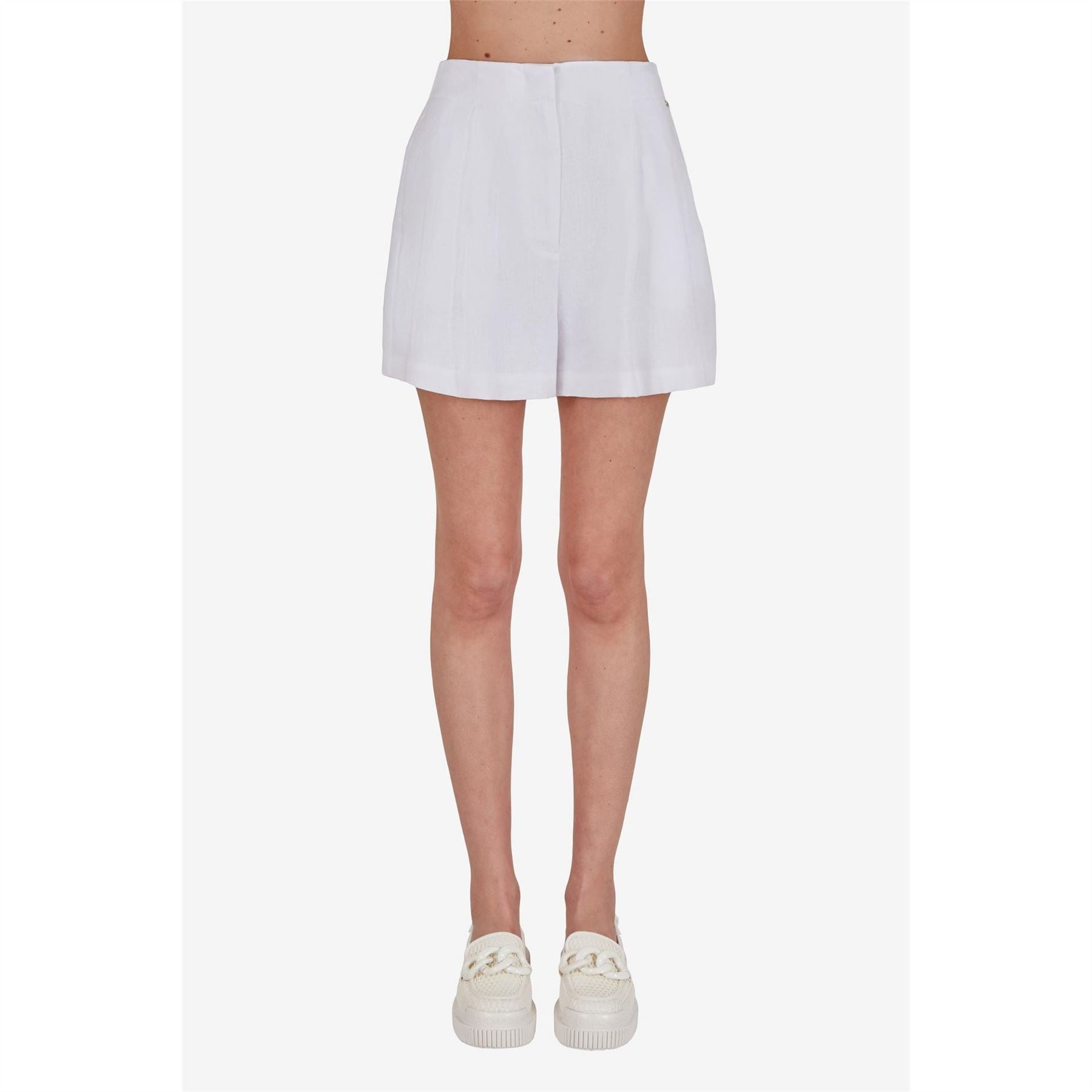 Armani Exchange Linen Chino Shorts Ld42
