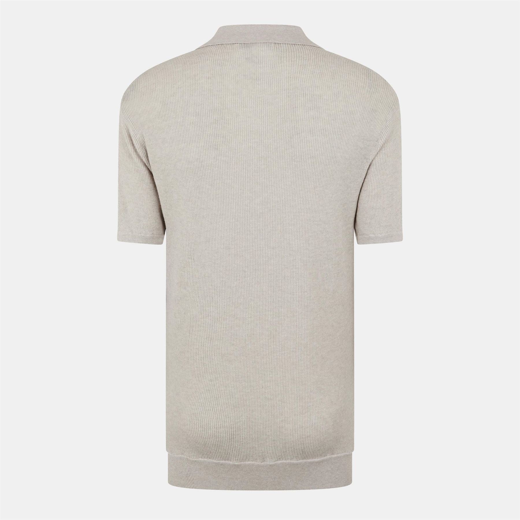 Jack Wills Ottoman Knit Short Sleeve Polo Shirt