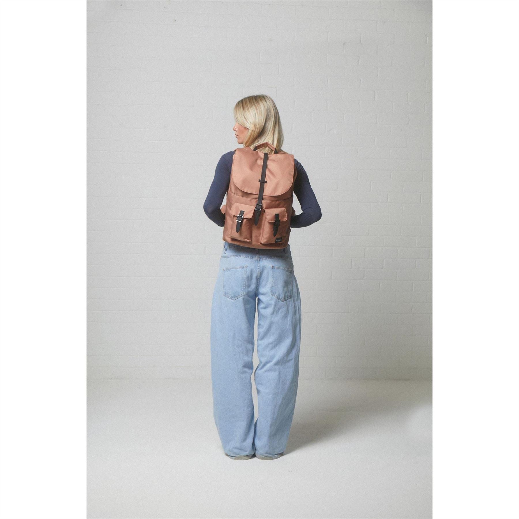 Spiral Fontwell Rectangle Shape Rucksack with Logo Badge
