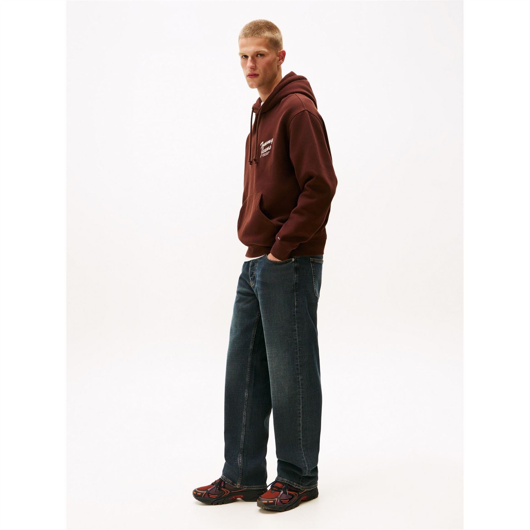 Tommy Jeans Novelty Cotton Pull Over Hoodie