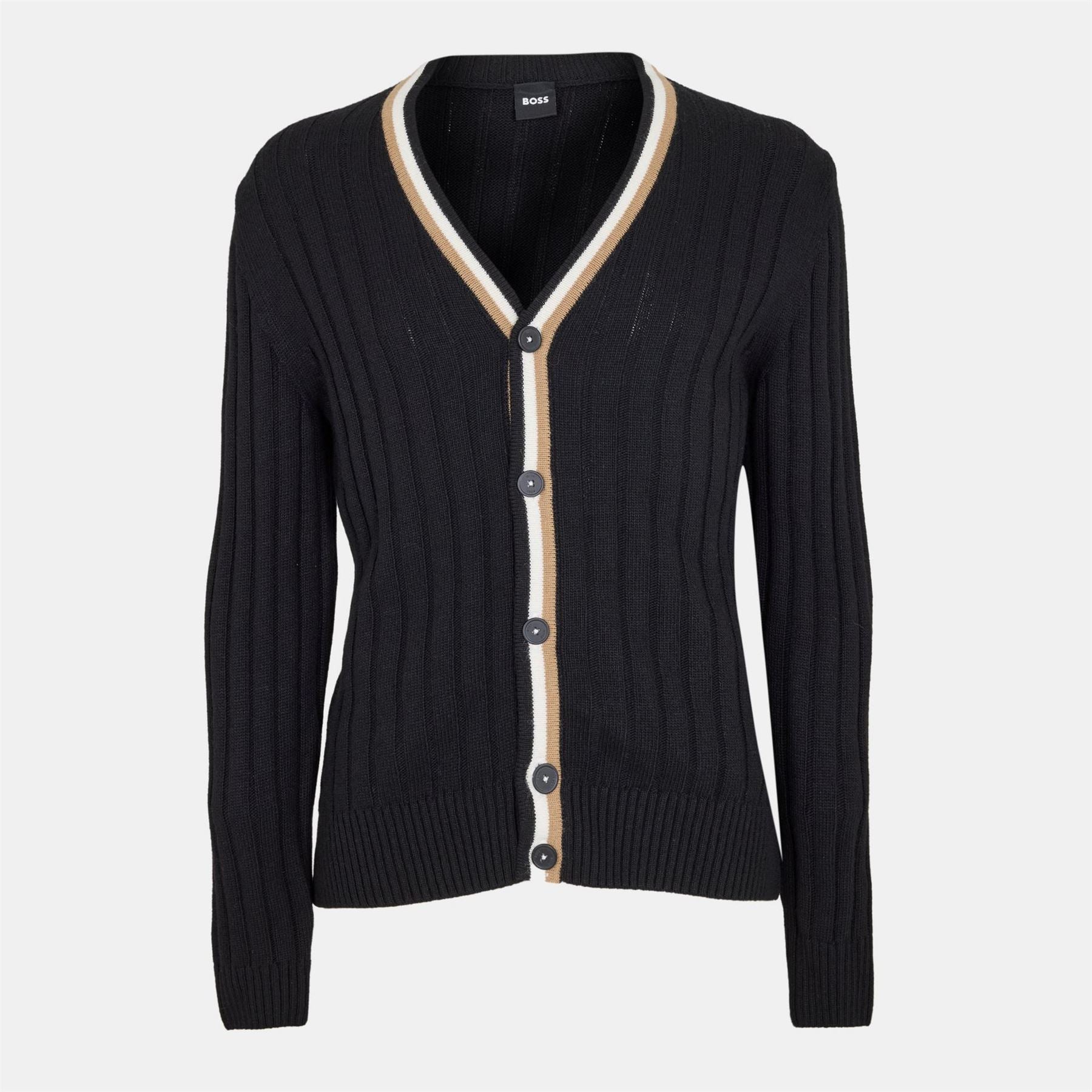 Boss Losilvio Button Front Tailored Cardigan