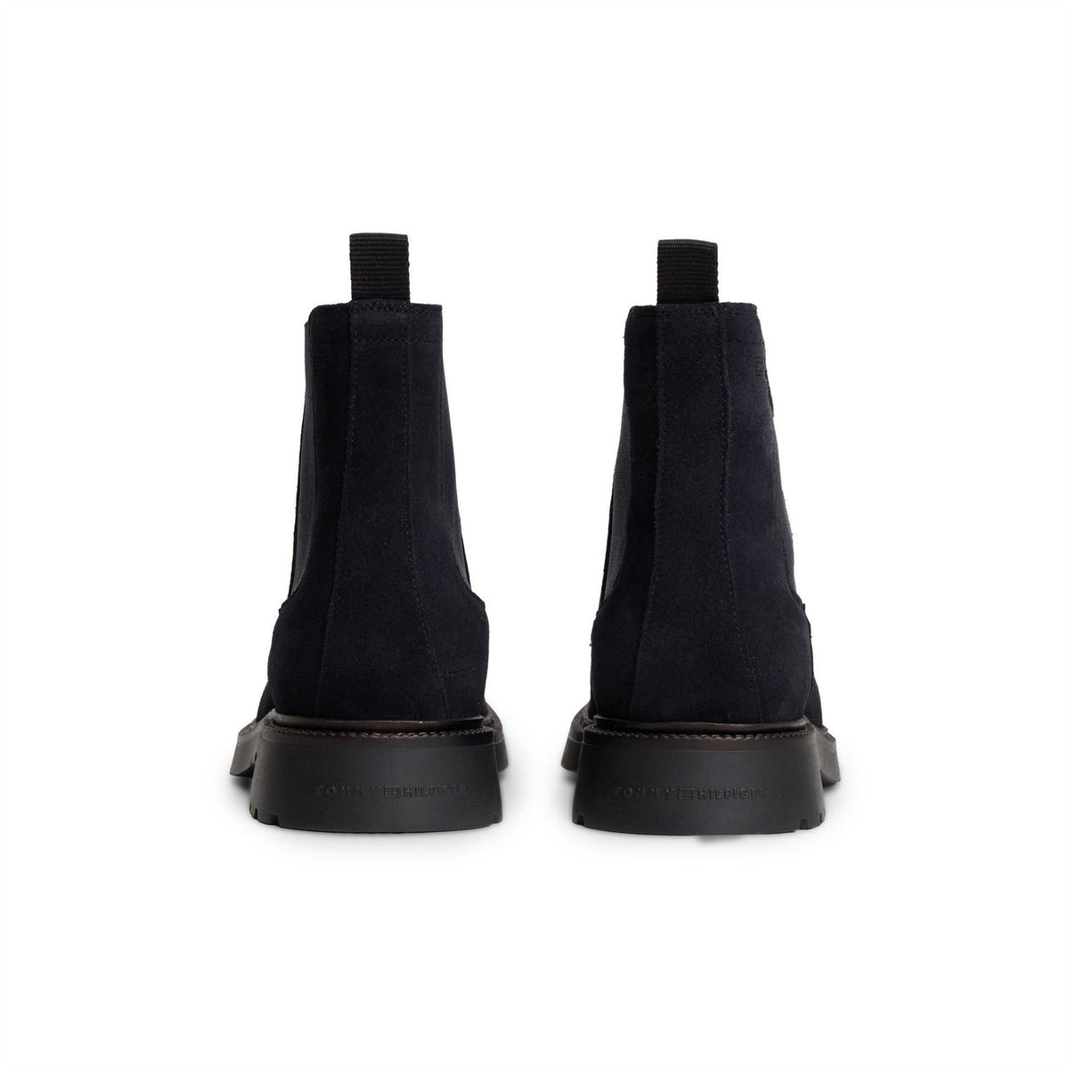 Tommy Hilfiger Corporate Suede Chelsea Boots
