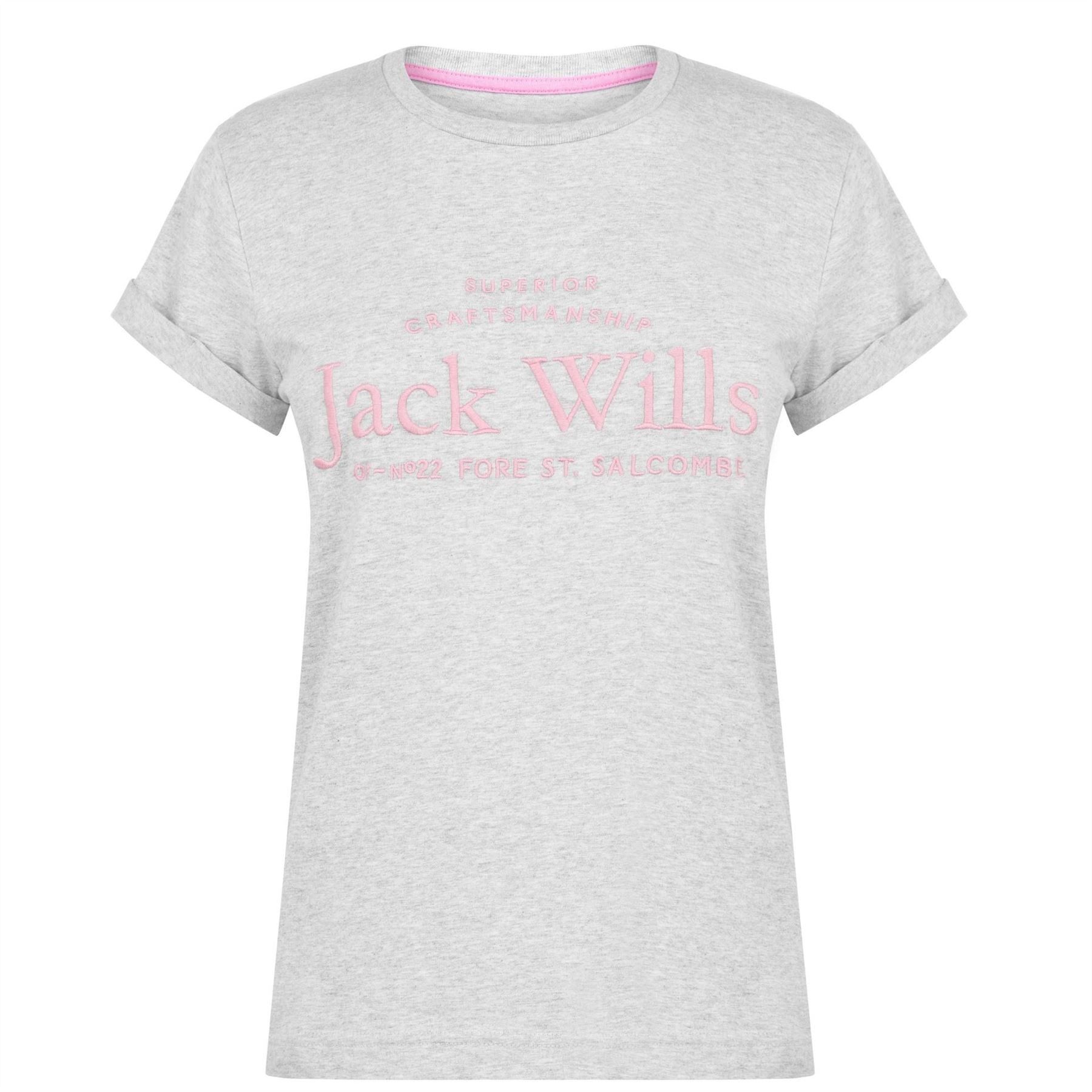 Jack Wills Forstal Boyfriend T-Shirt Ladies