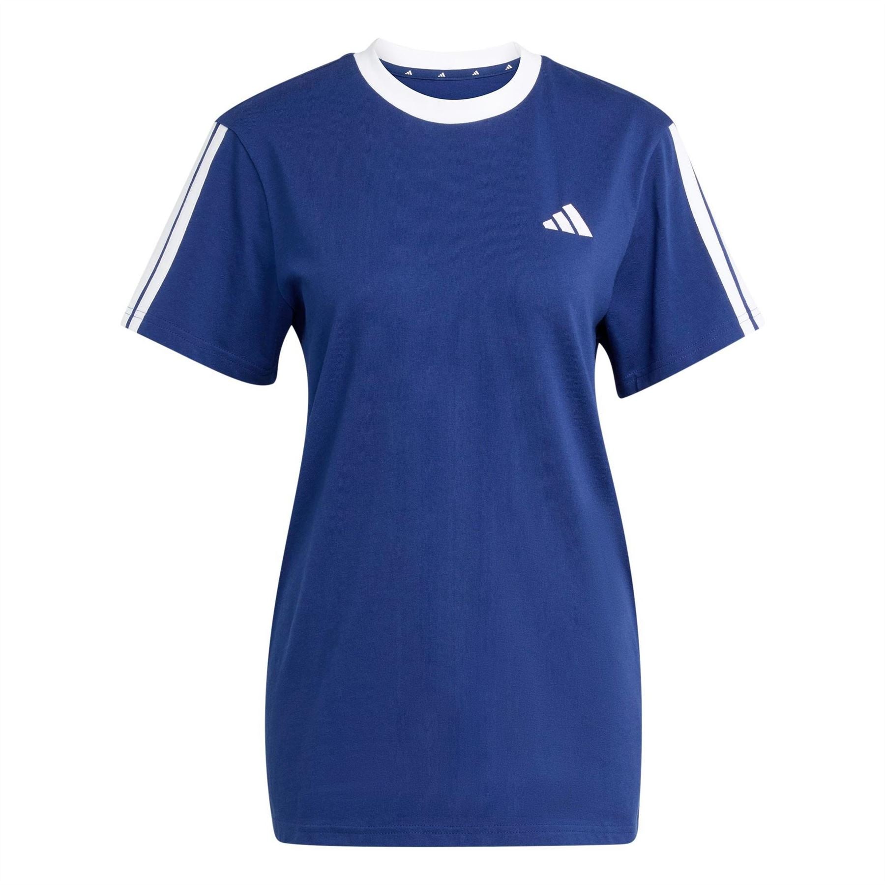 adidas Womens Essentials 3 Stripe T-Shirt