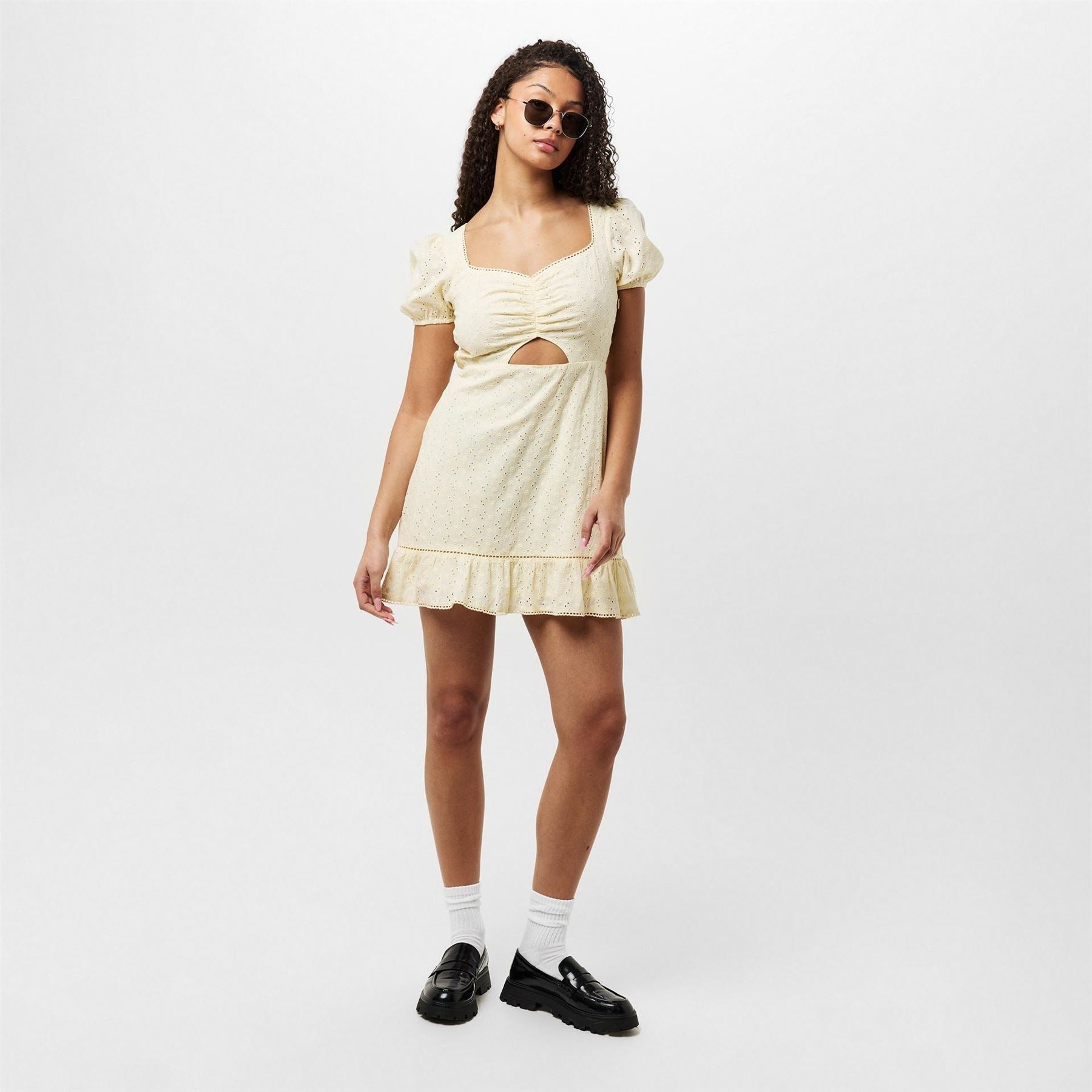 Jack Wills Broderie Mini Dress