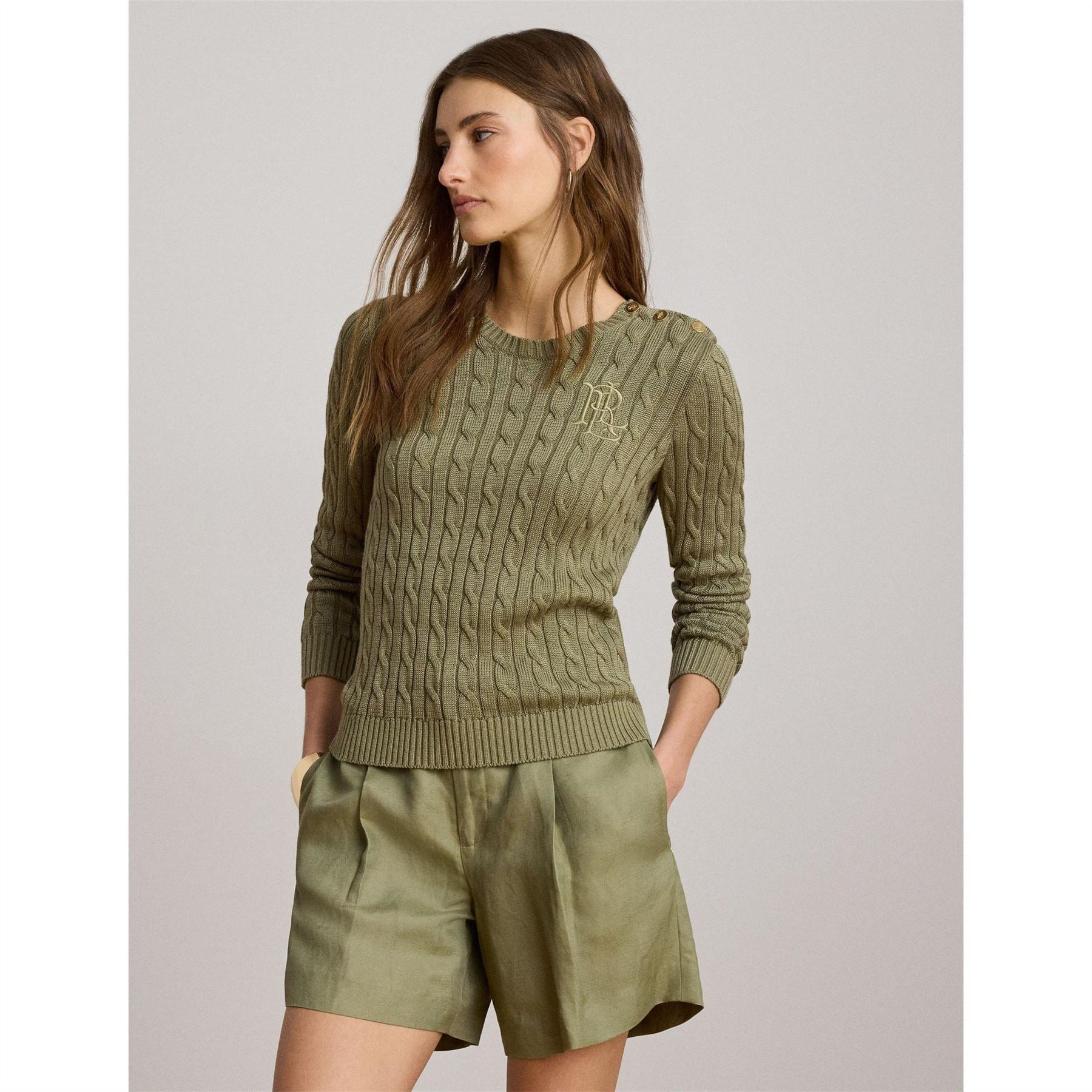 Lauren by Ralph Lauren Cable Knit Jumper