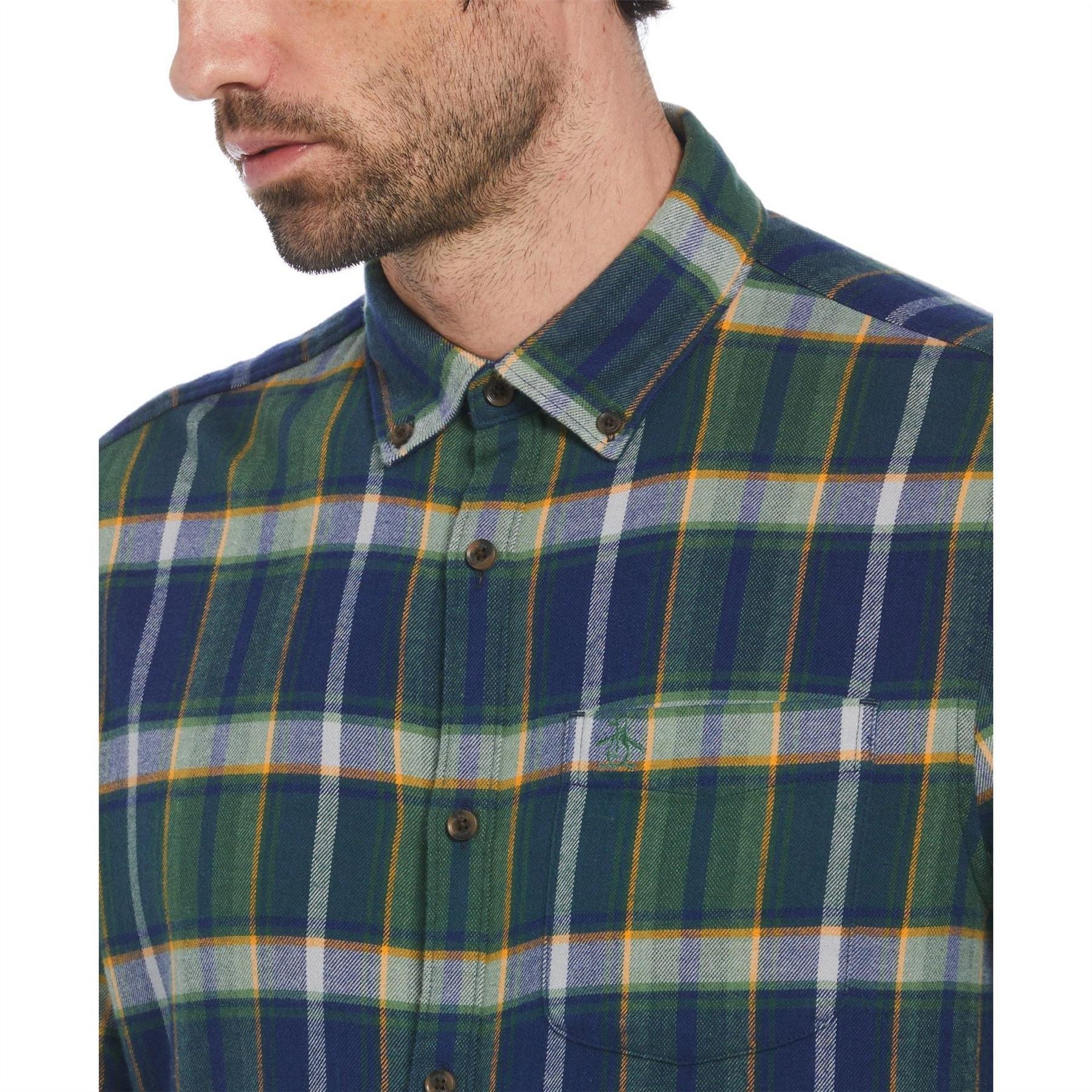 Original Penguin Long Sleeve Regular Fit Shirt