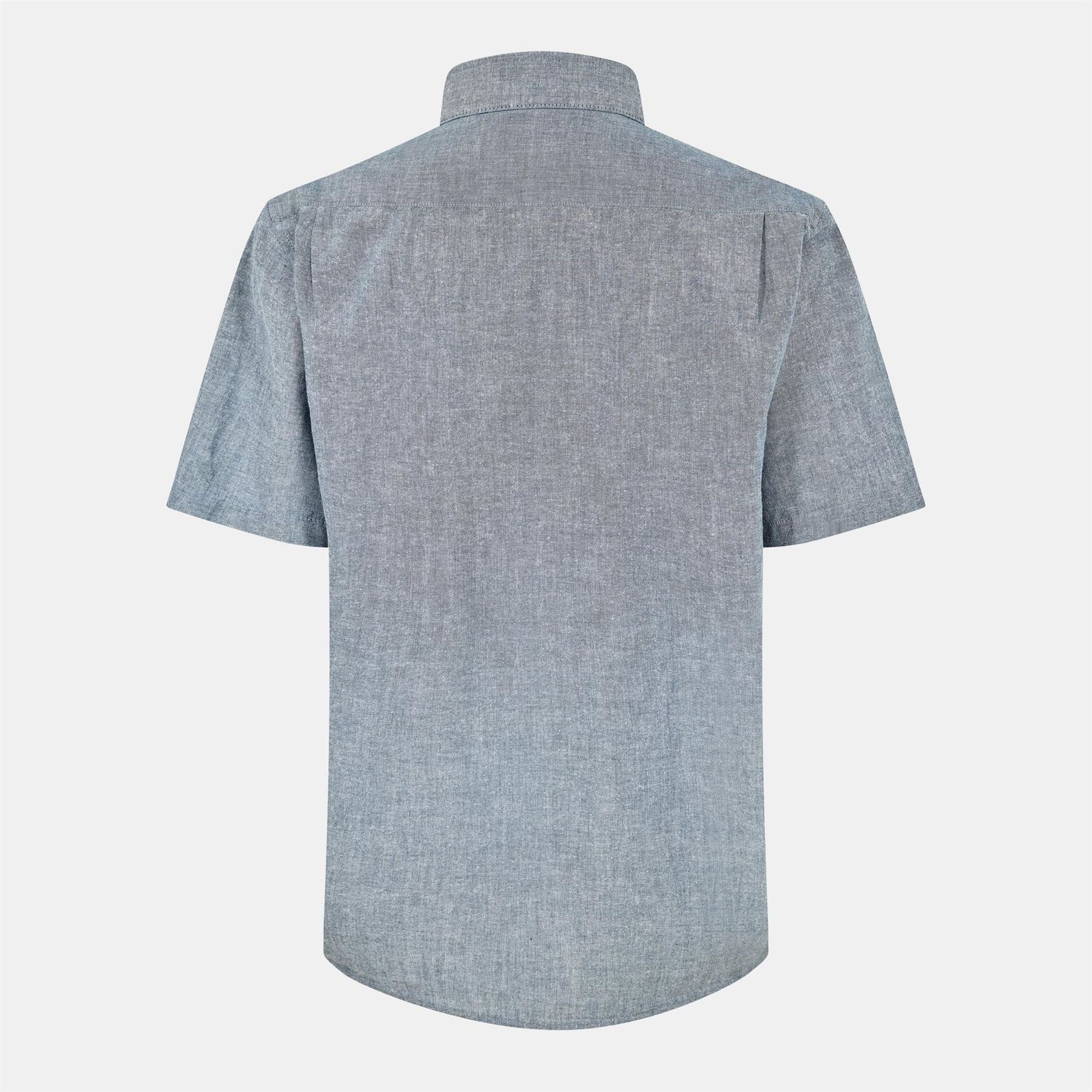 Peter Werth Collared Neck Short Sleeve Regular Fit Shirt