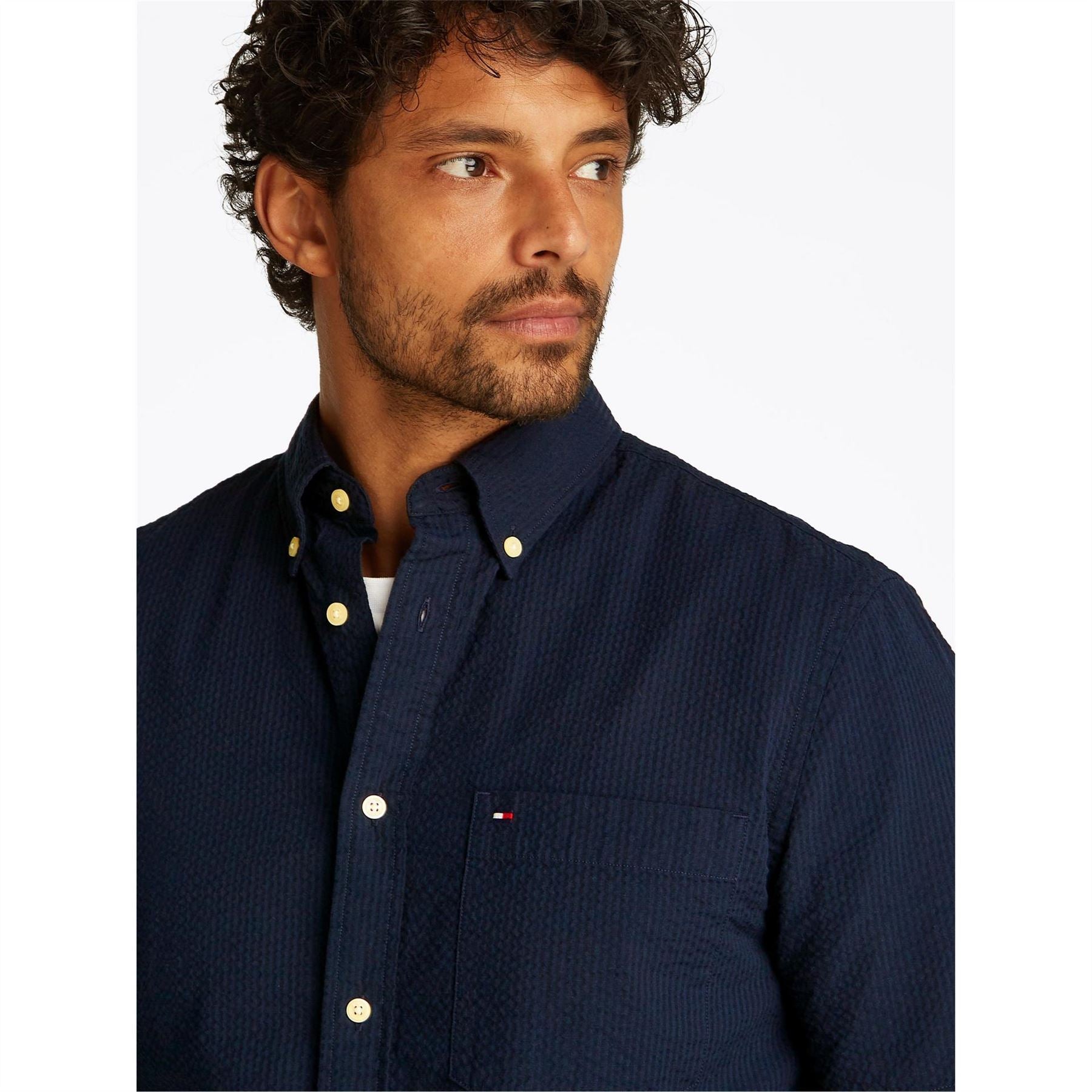 Tommy Hilfiger Regular Fit Button Down Collar Shirt