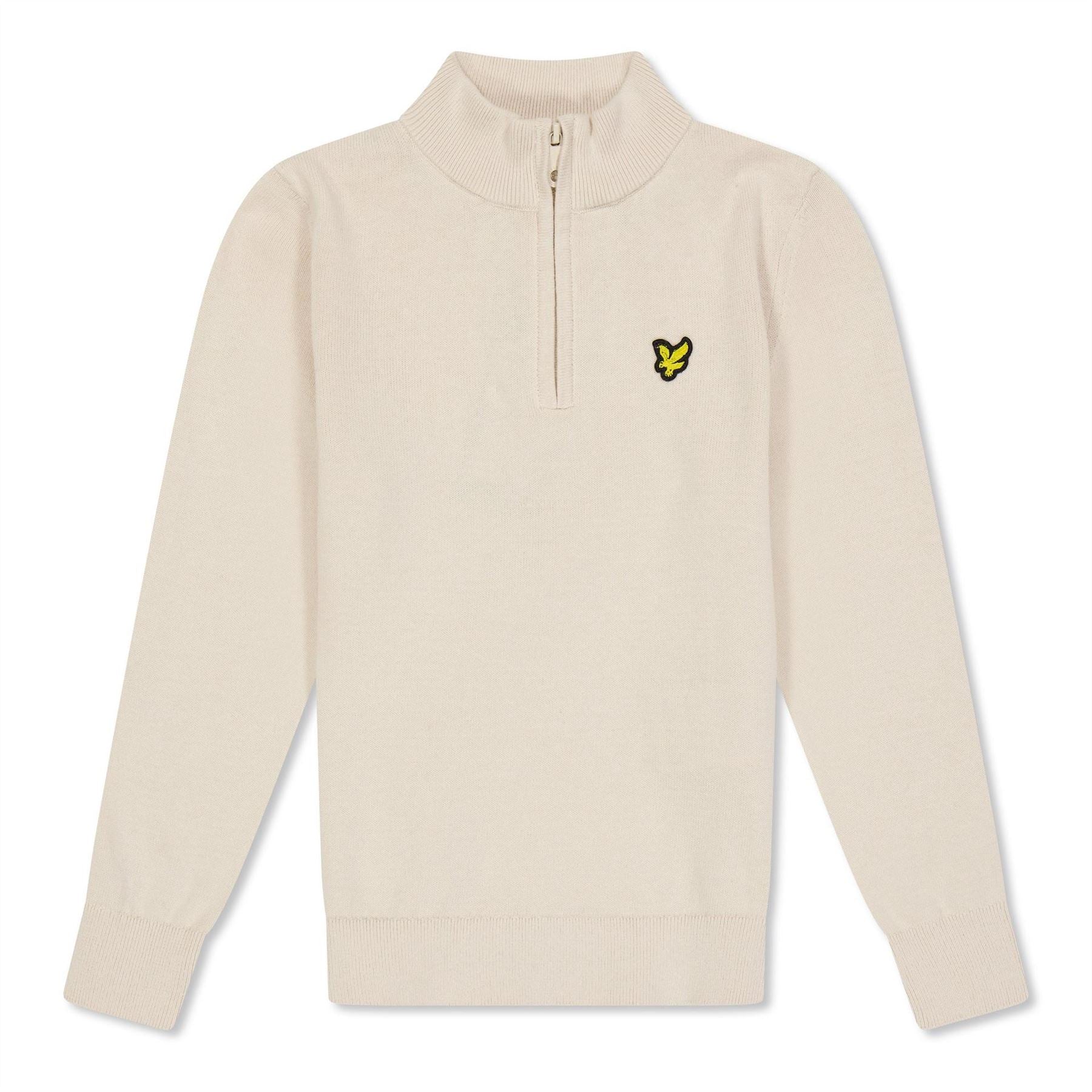 Lyle and Scott Quarter Zip Knitted Jumper
