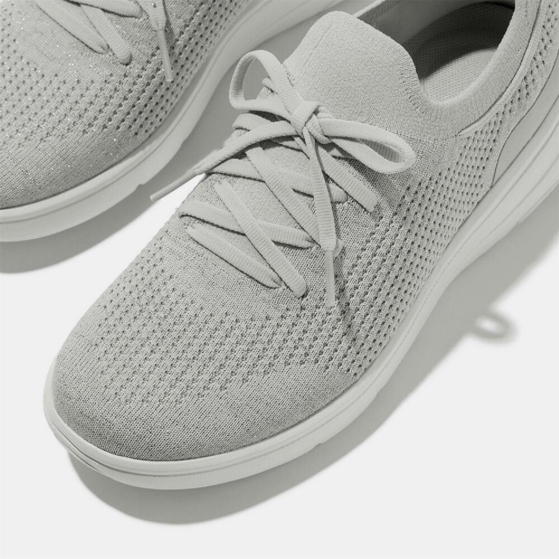 Fitflop Q Knit Slip On Laced Trainers