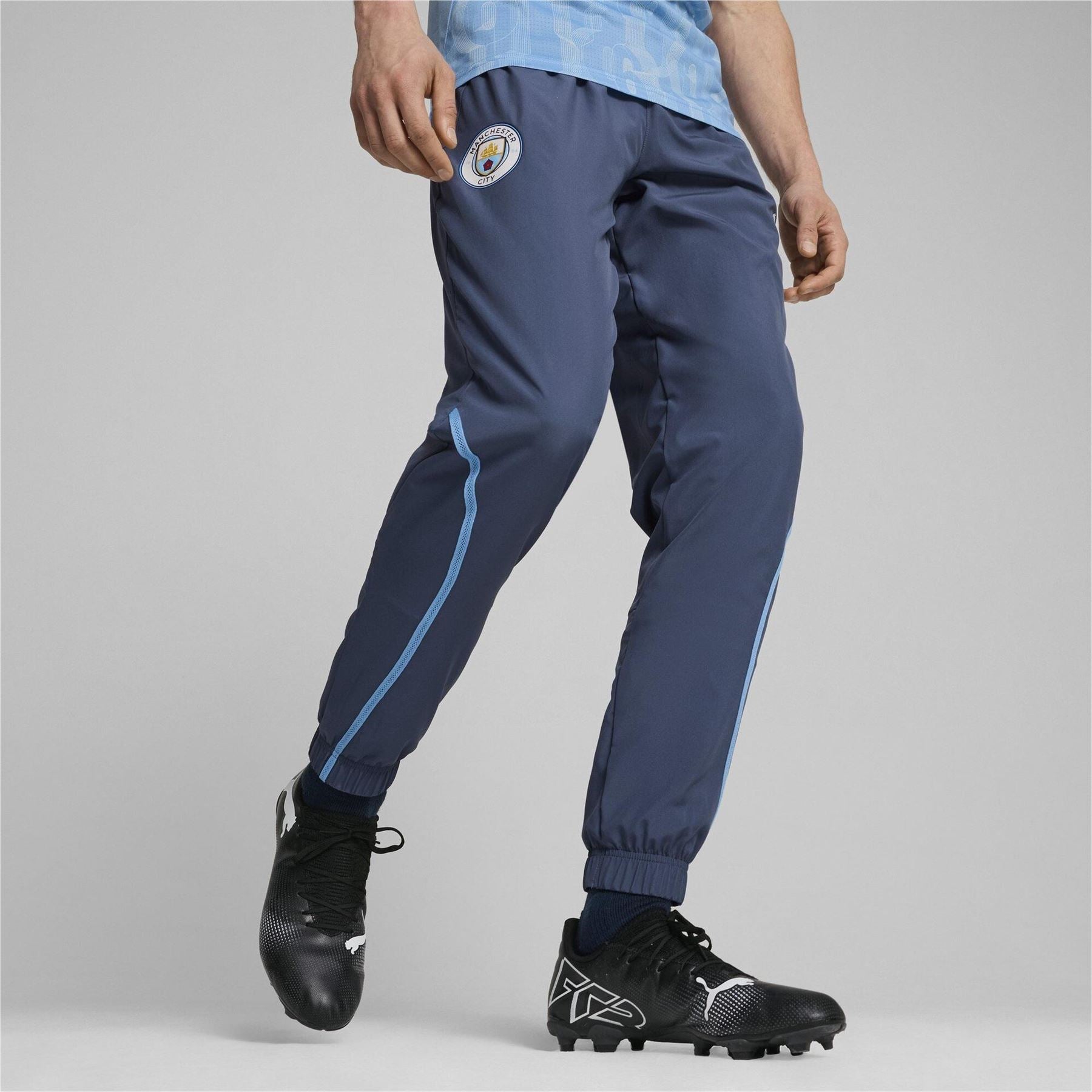 Puma City Fc Pre Match Tracksuit Bottoms 2024 2025 Adults