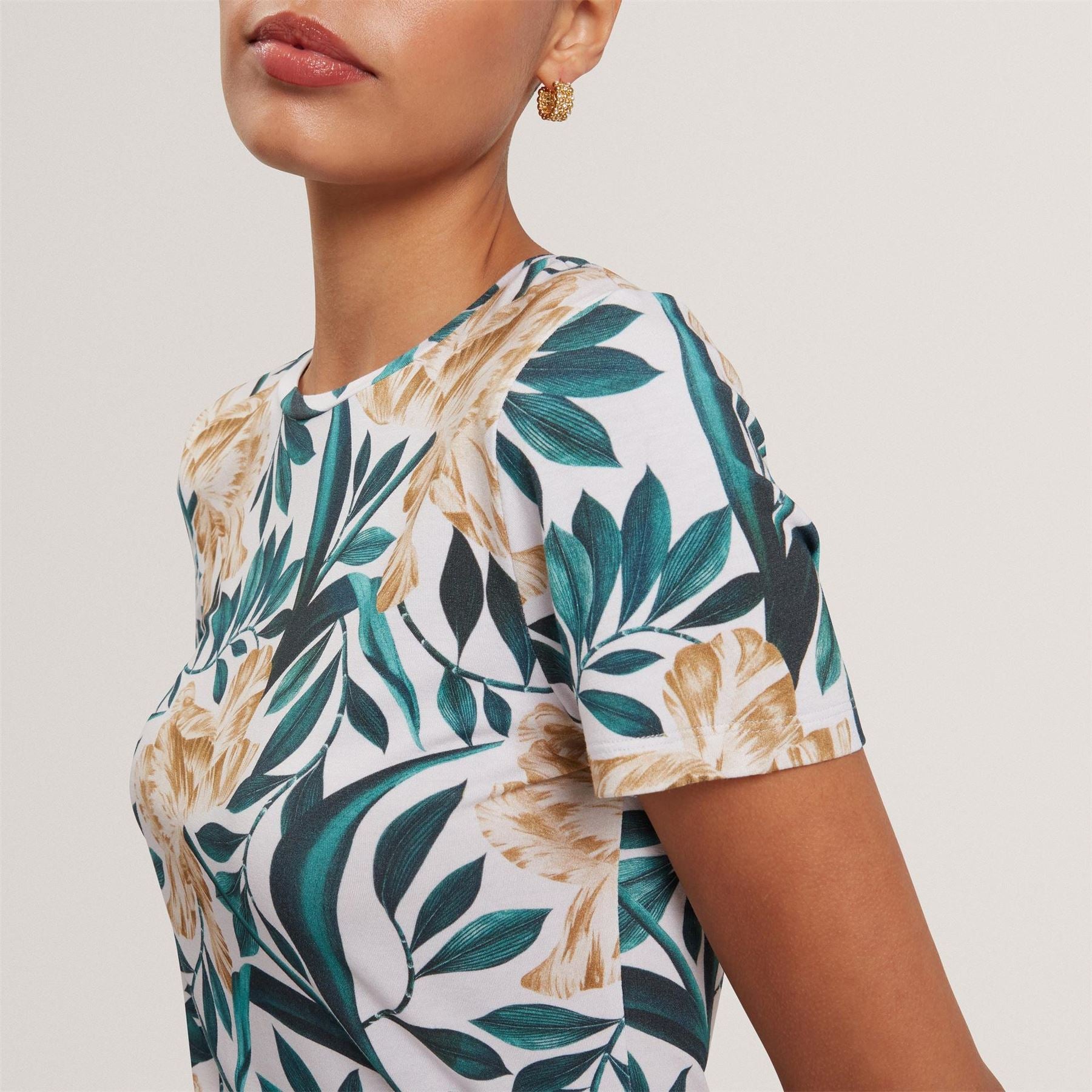 Ted Baker Printed Slim Fit T-Shirt