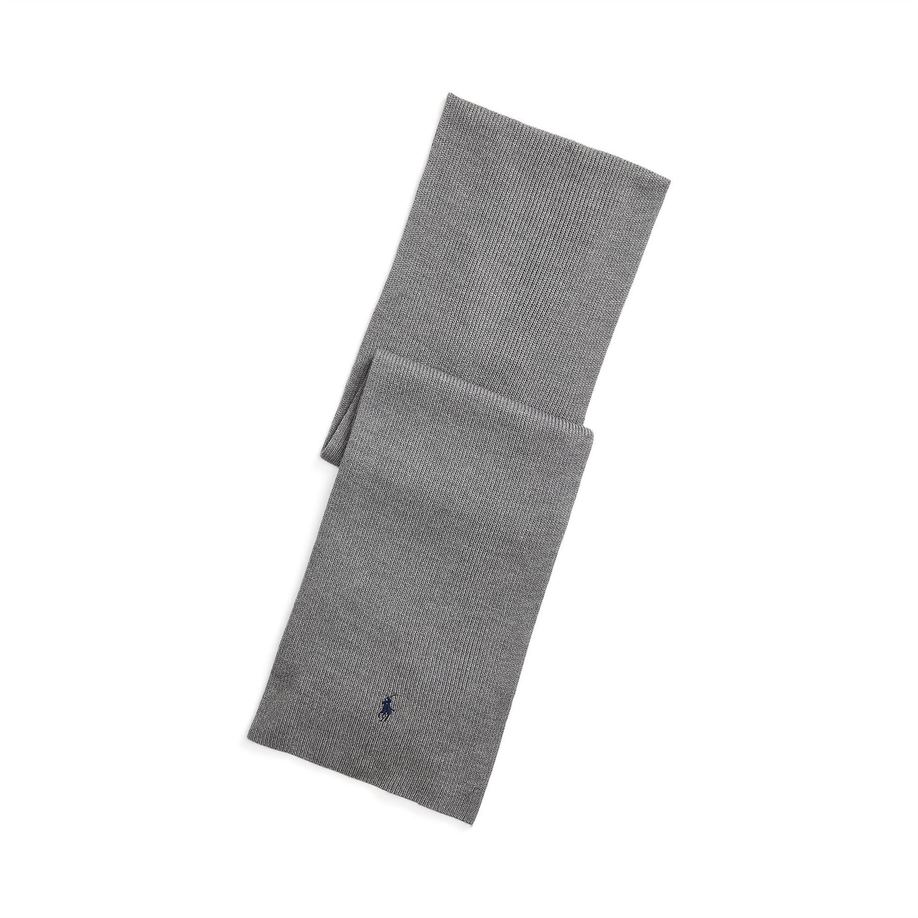 Polo Ralph Lauren Solid Oblong Scarf with Logo