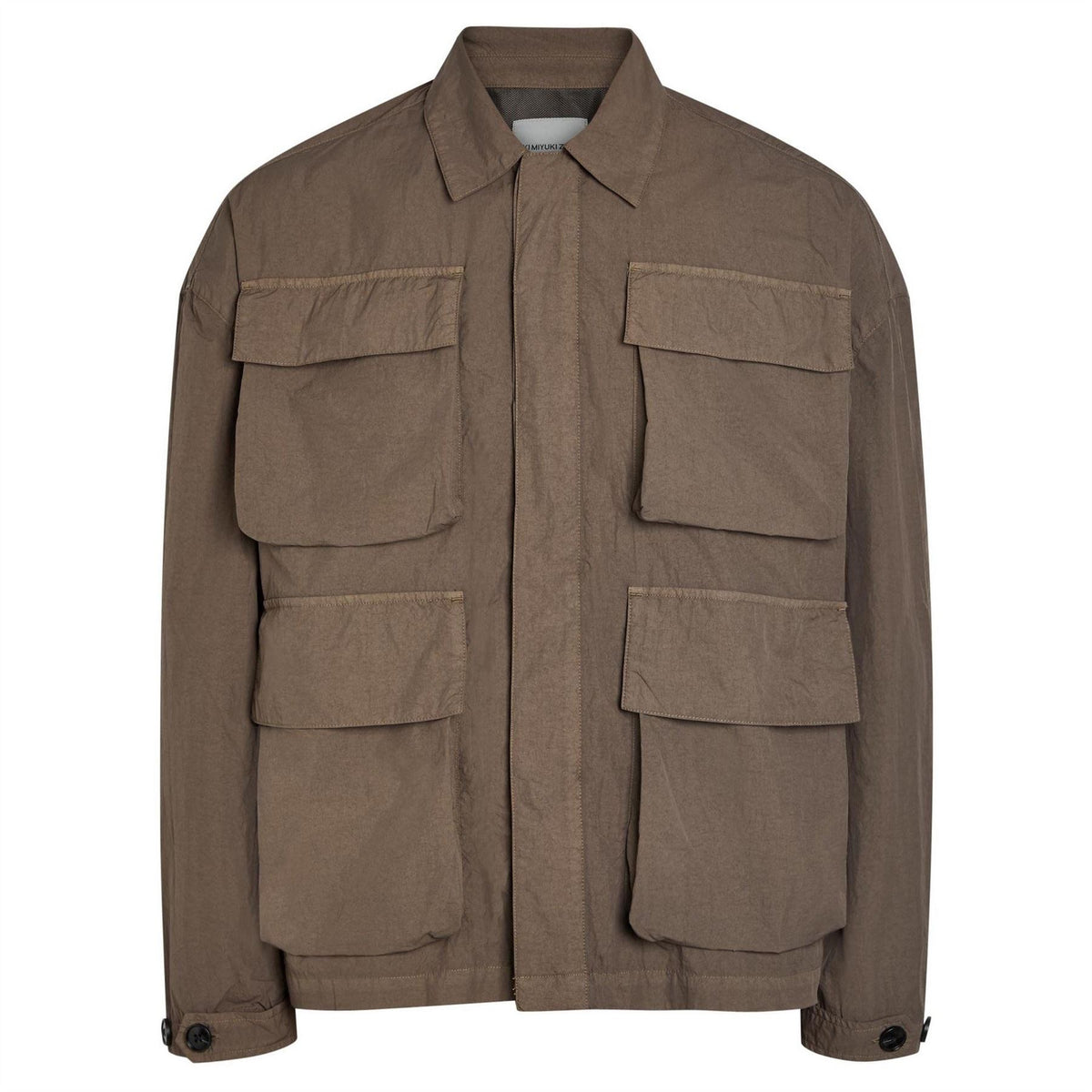 MKI MIYUKI ZOKU Garment  Dye Overshirt