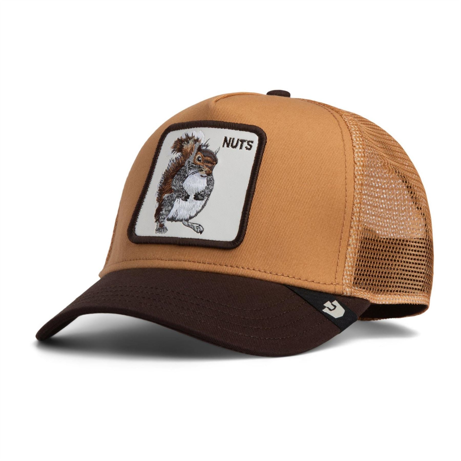 Goorin Bros Adjustable Trucker Cap with Pre-Curved Brim