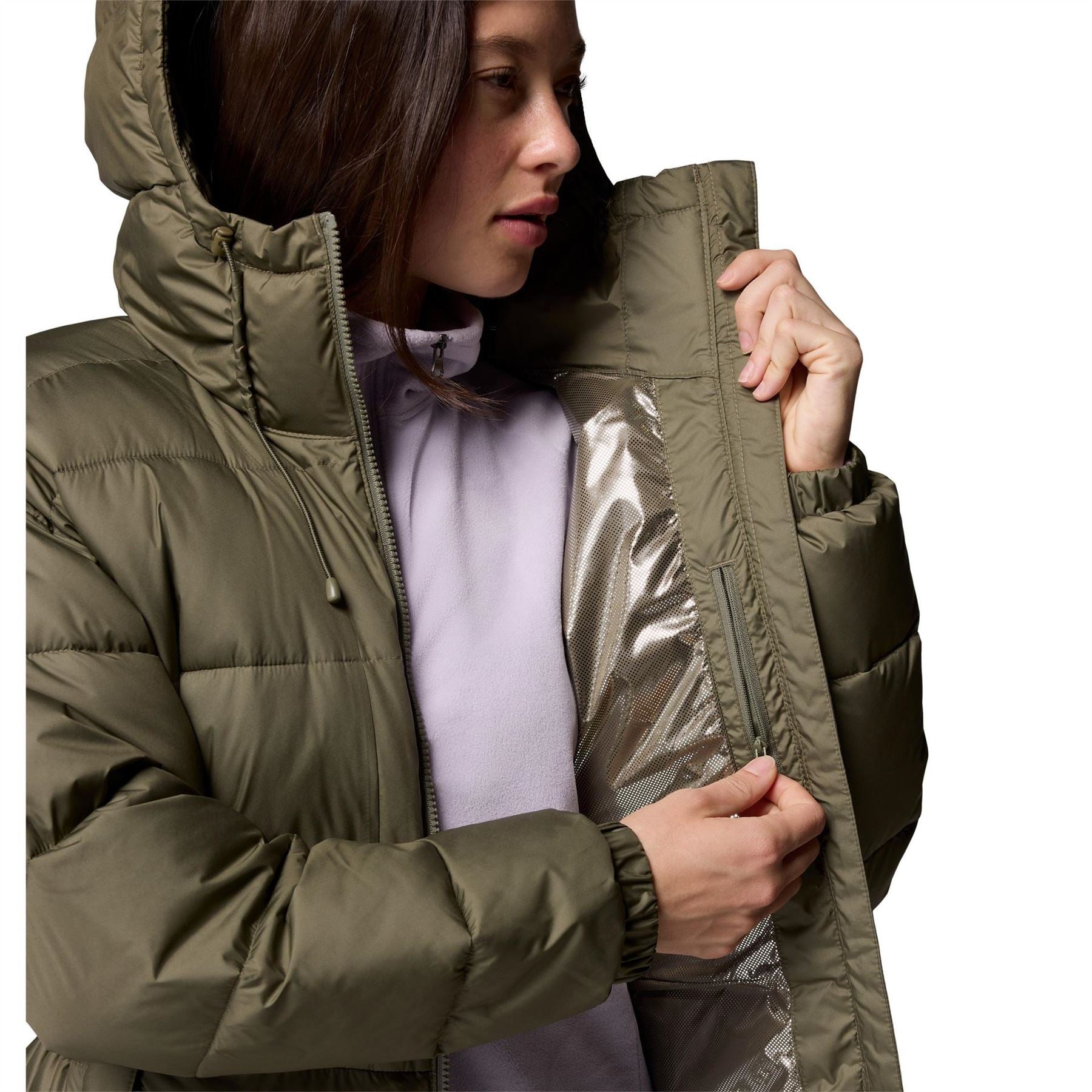 Columbia Pike Lake Thermal Reflective Water Repellent Insulated Puffer Jacket
