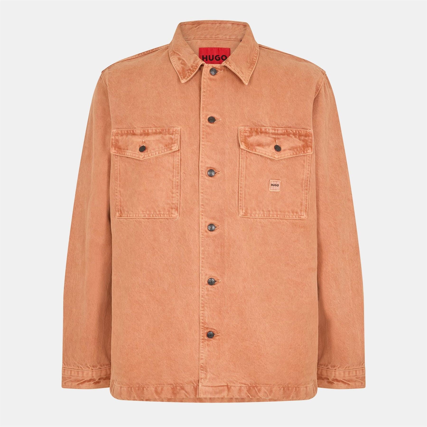 Hugo Enalu 01 Long Sleeve Plain Shirt