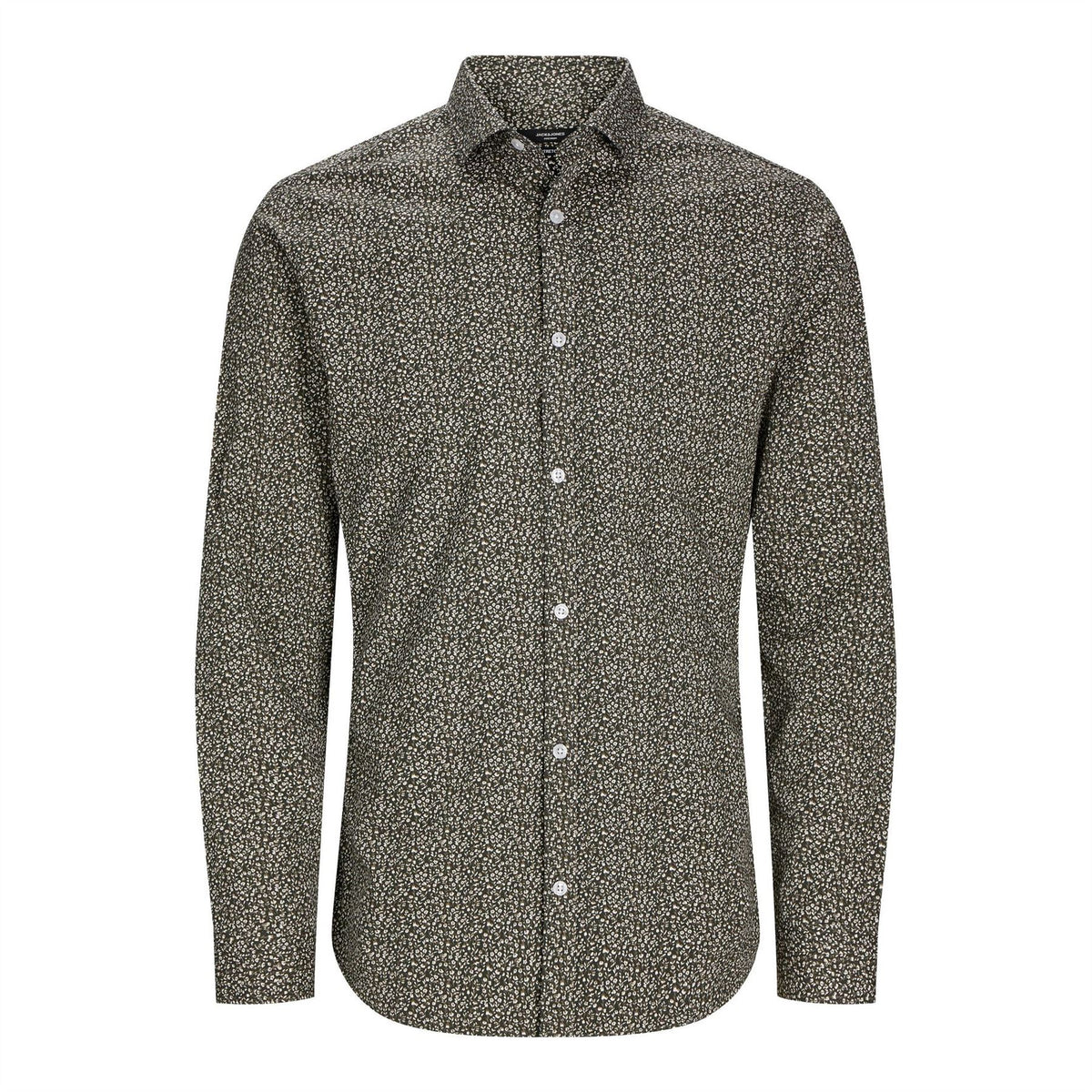 Jack and Jones All Over Print Slim Fit Dress Shirt