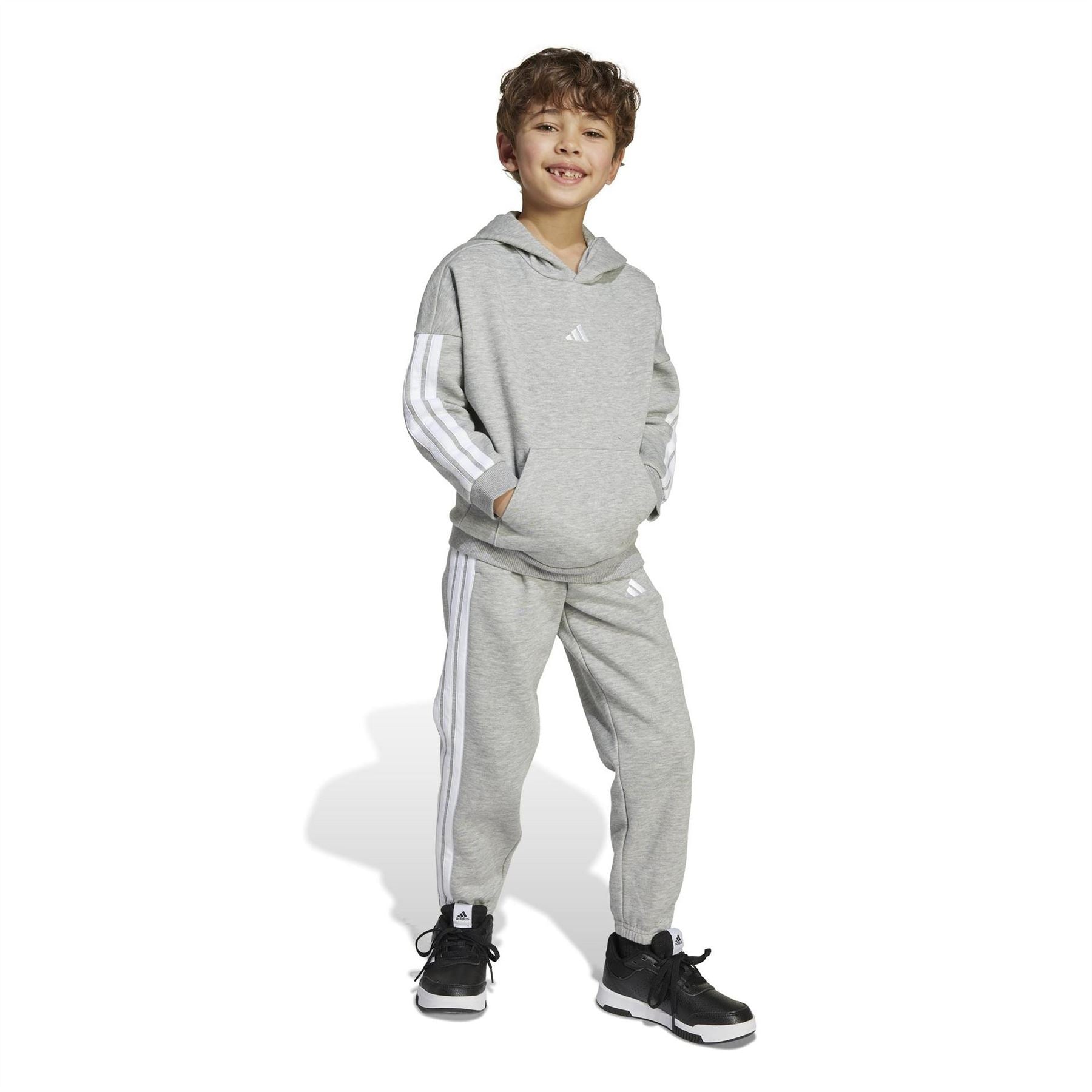 adidas 3 Stripes Essentials Fleece Tracksuit Infants