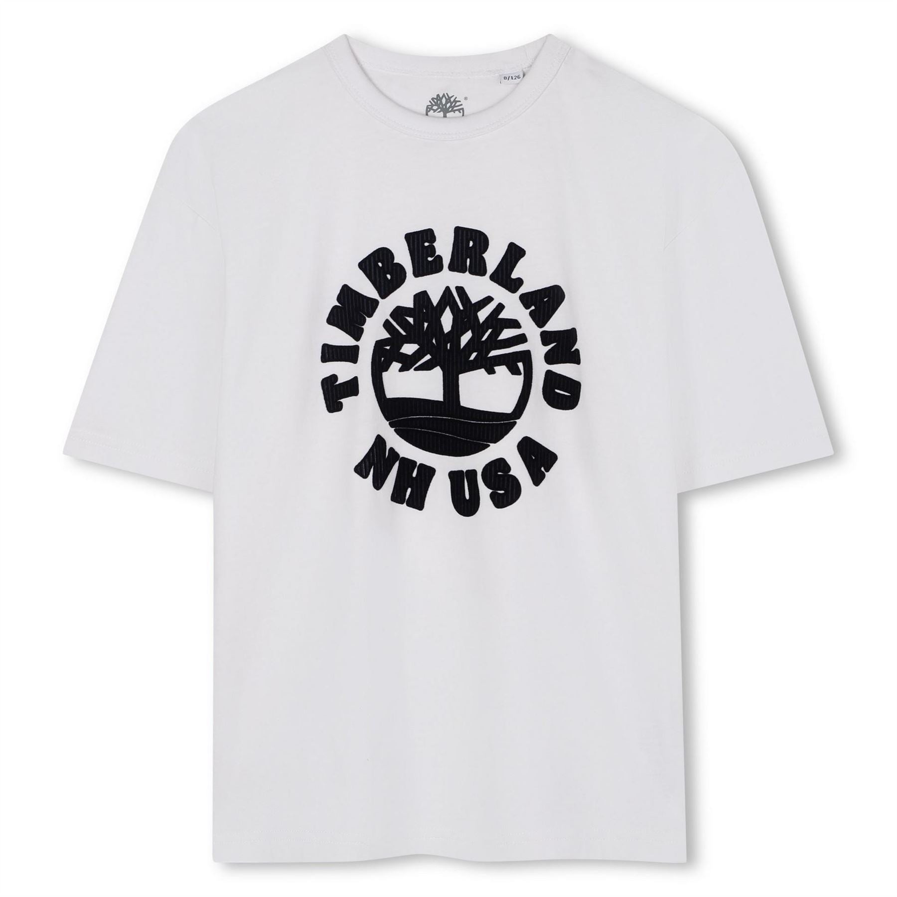 Timberland Timberland Logo Crew Neck Short Sleeve Jersey T-Shirt