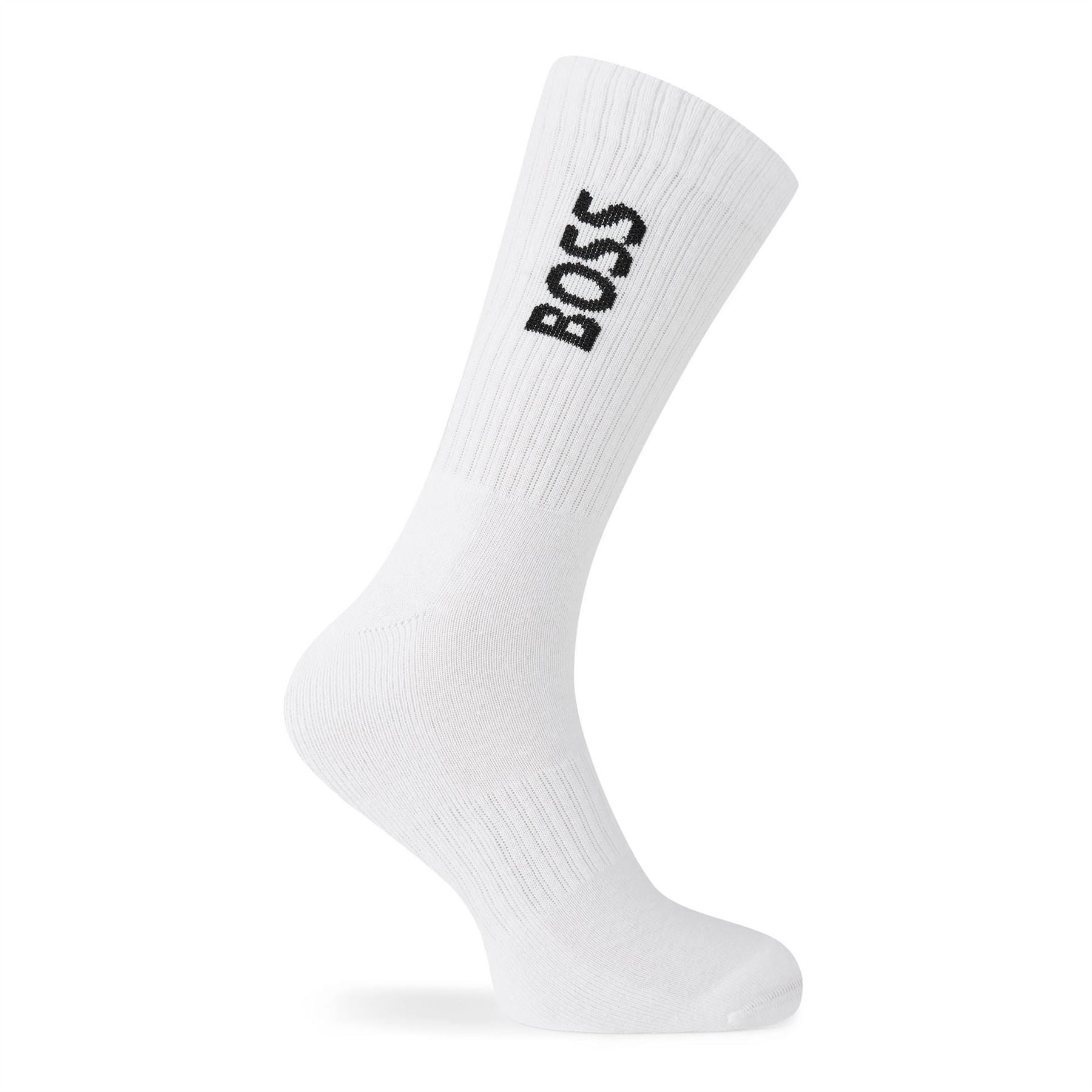 Boss BOSS Bodywear 3 Pack Socks with Logo Detail (Crew)