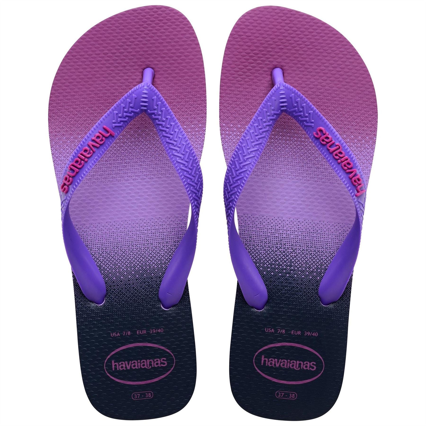 Havaianas Hav. Top Fashion Gold Yellow 33 34 Flip Flops Womens
