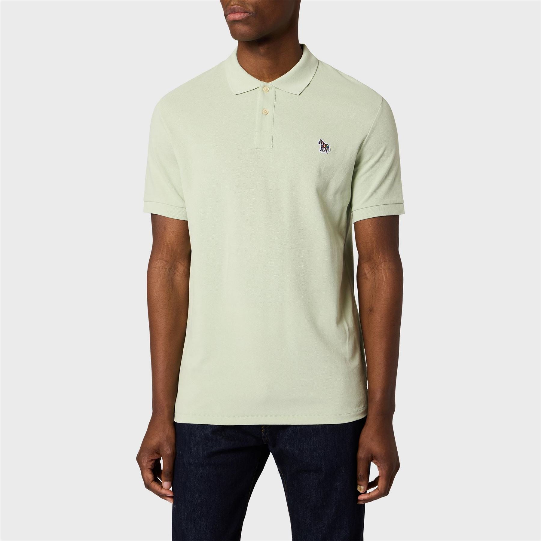 PS Paul Smith Regular Fit Zebra Polo Shirt