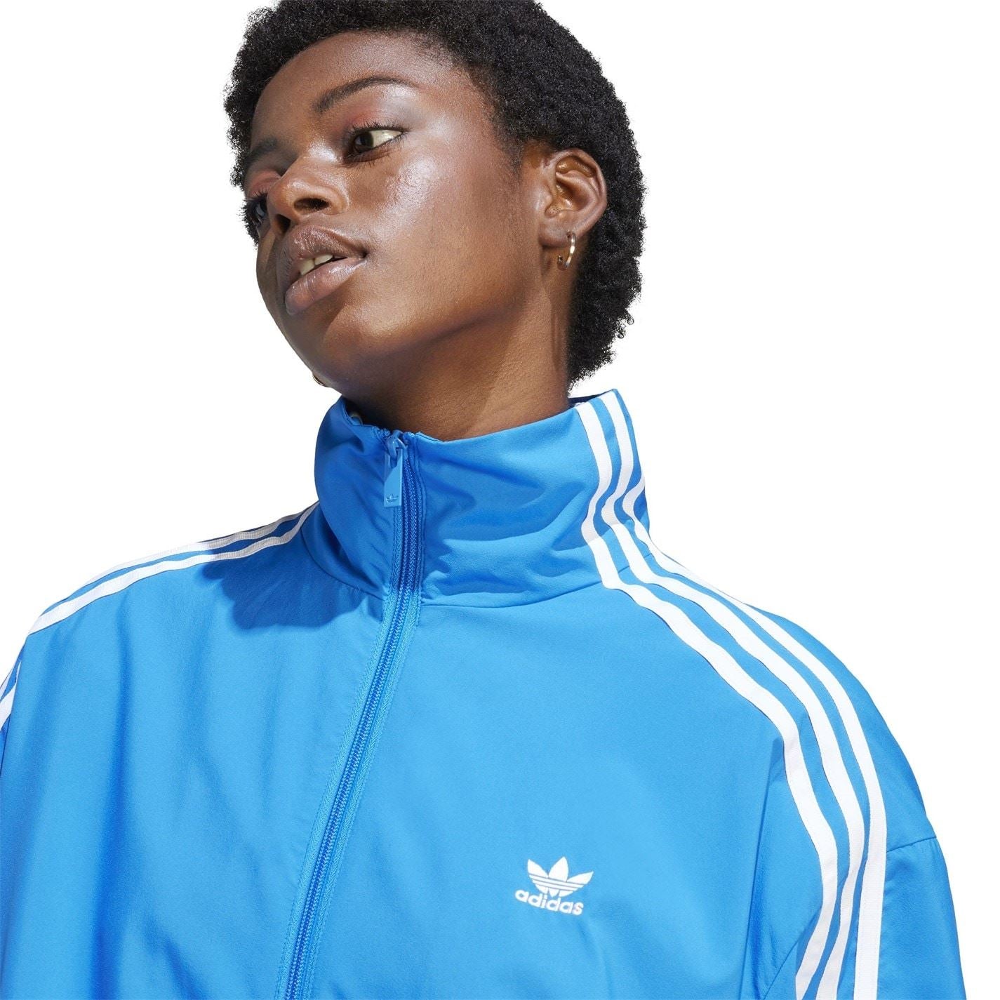 adidas Originals Funnel Neck Relaxed Fit Athletic Top