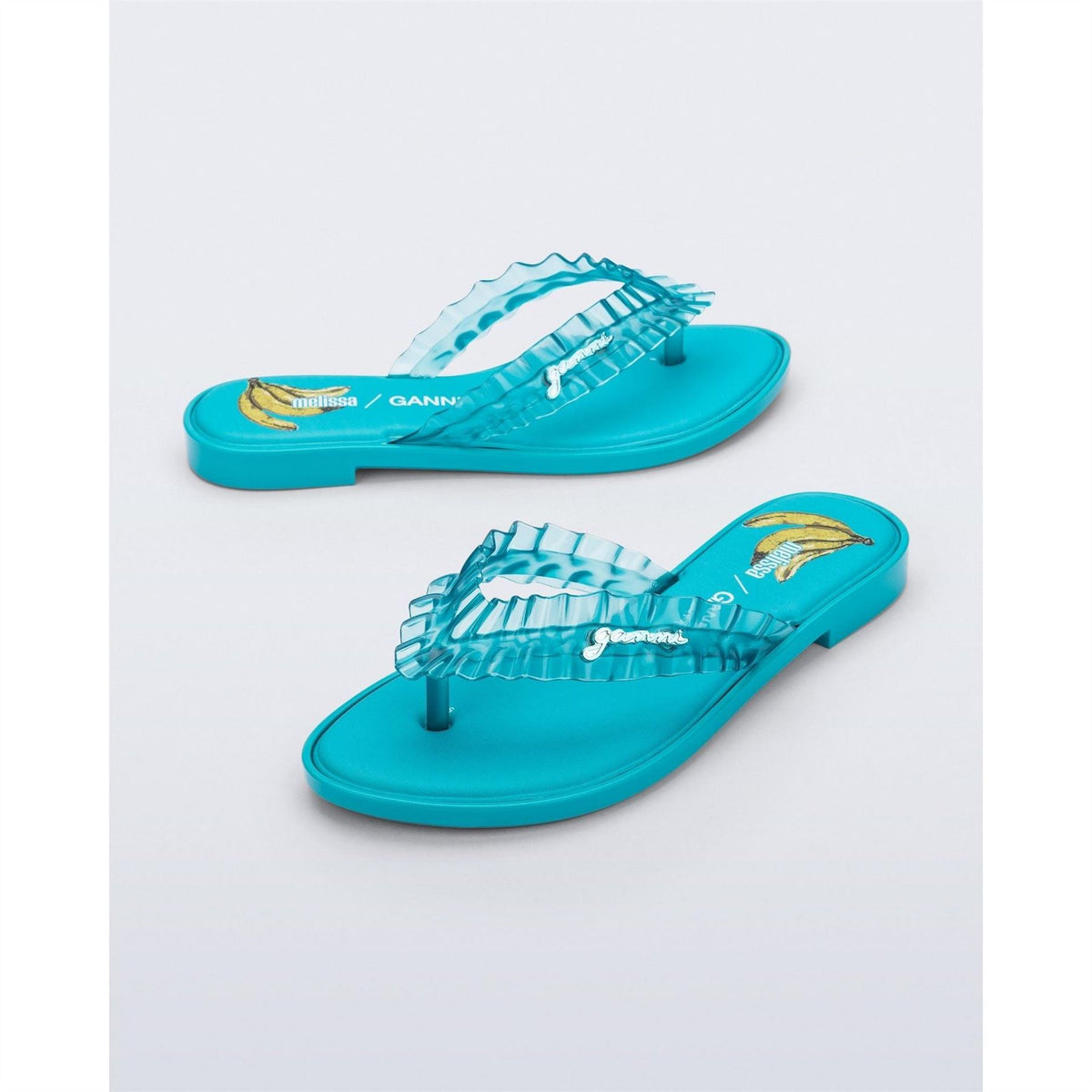 Melissa X Ganni Ff Flip Flops