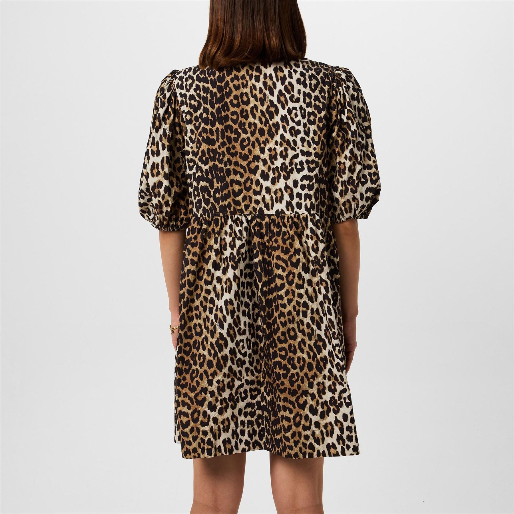 Ganni Tie Mini Dress