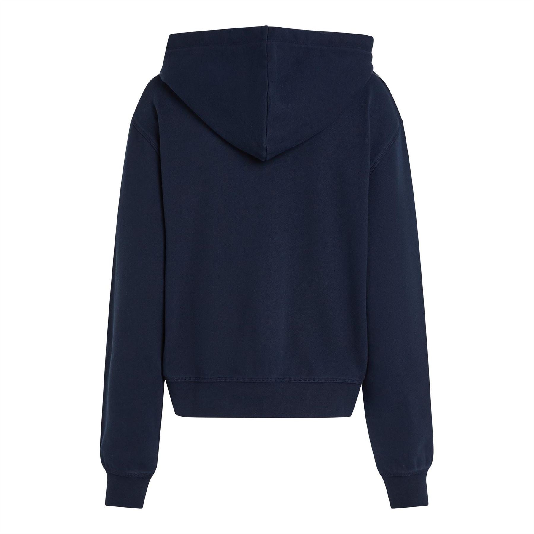 Tommy Hilfiger Script Hooded Ribbed Cuff Sweat Jacket
