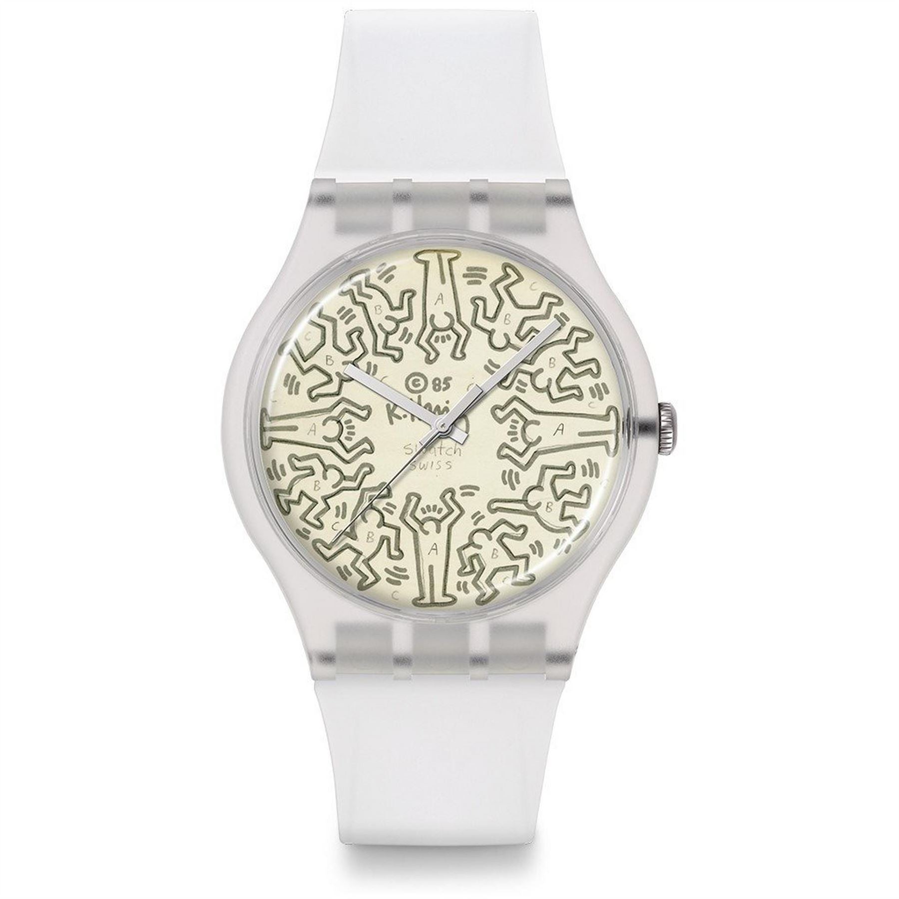 Swatch Pay Analogue Rubber Bracelet Fashion Watch