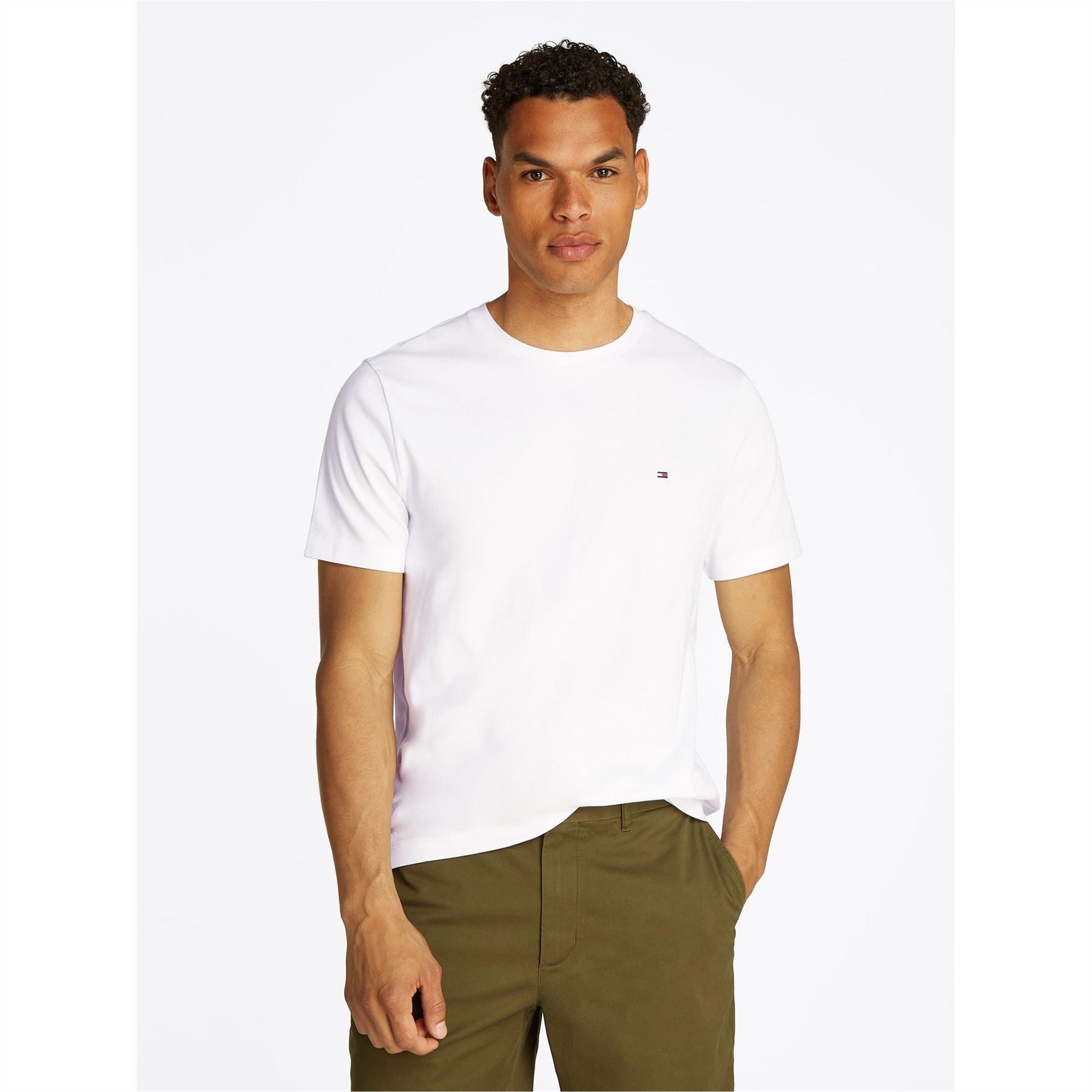 Tommy Hilfiger Regular Fit Crew Neck Short Sleeve T-Shirt