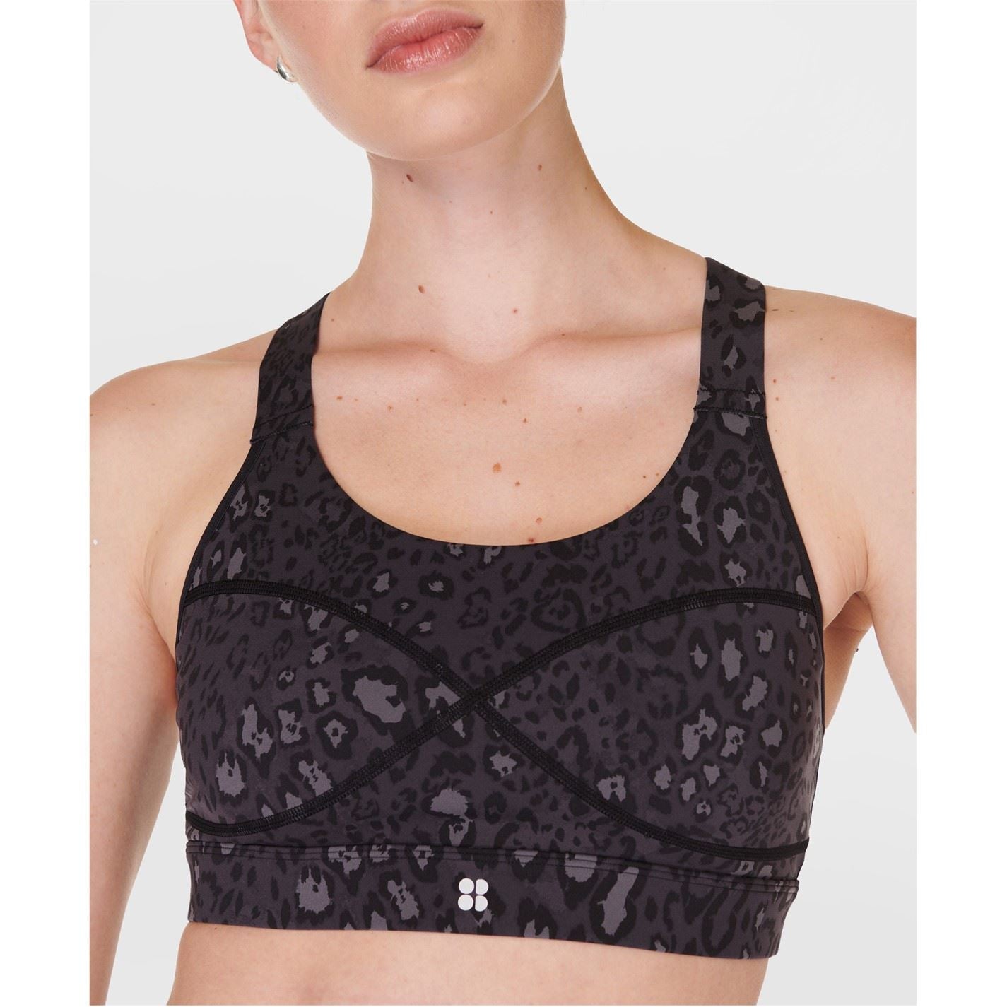 Sweaty Betty Snug Fit Cropped Scoop Neck Bra