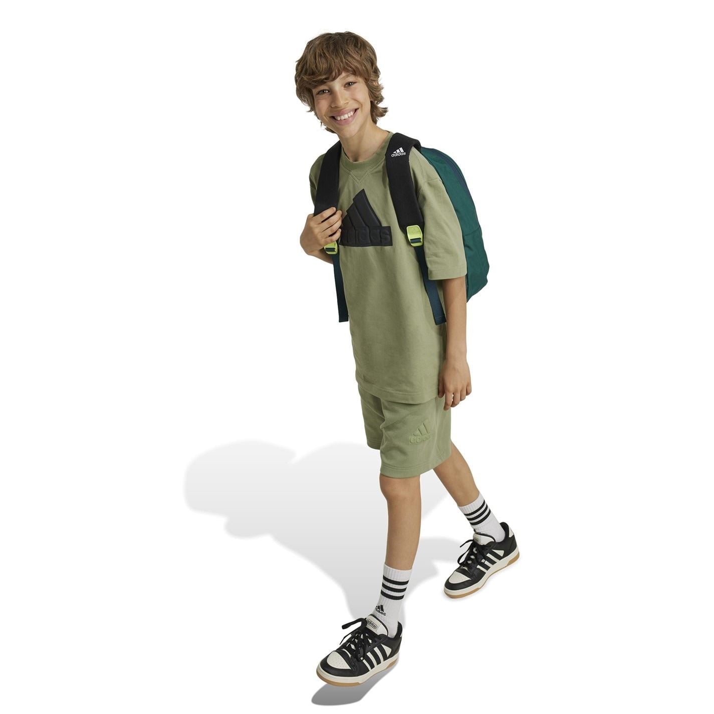 adidas Future Icons Logo 8 Inch Shorts Juniors