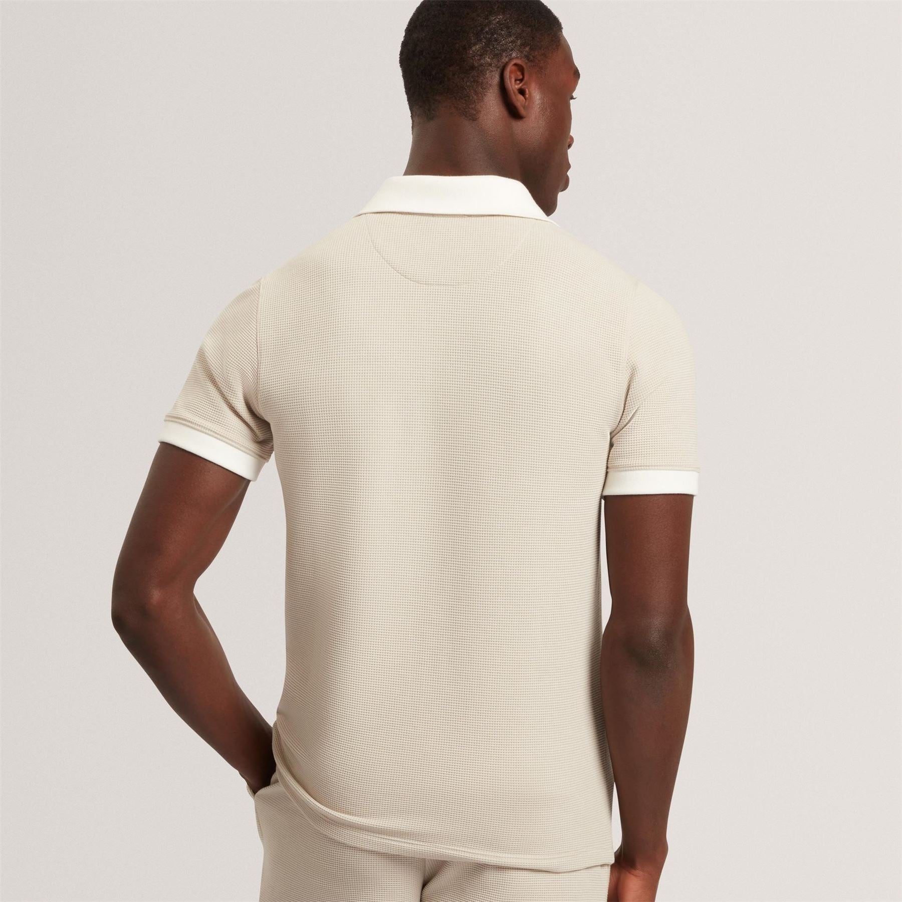 Ted Baker Ss Txtopnnk Polo Sn62