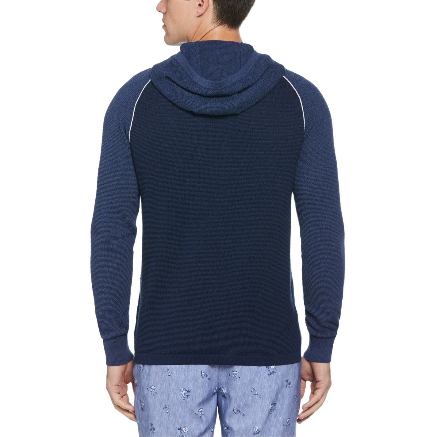 Original Penguin Golf PG Heritage Textured Knitted Crew Neck Jumper