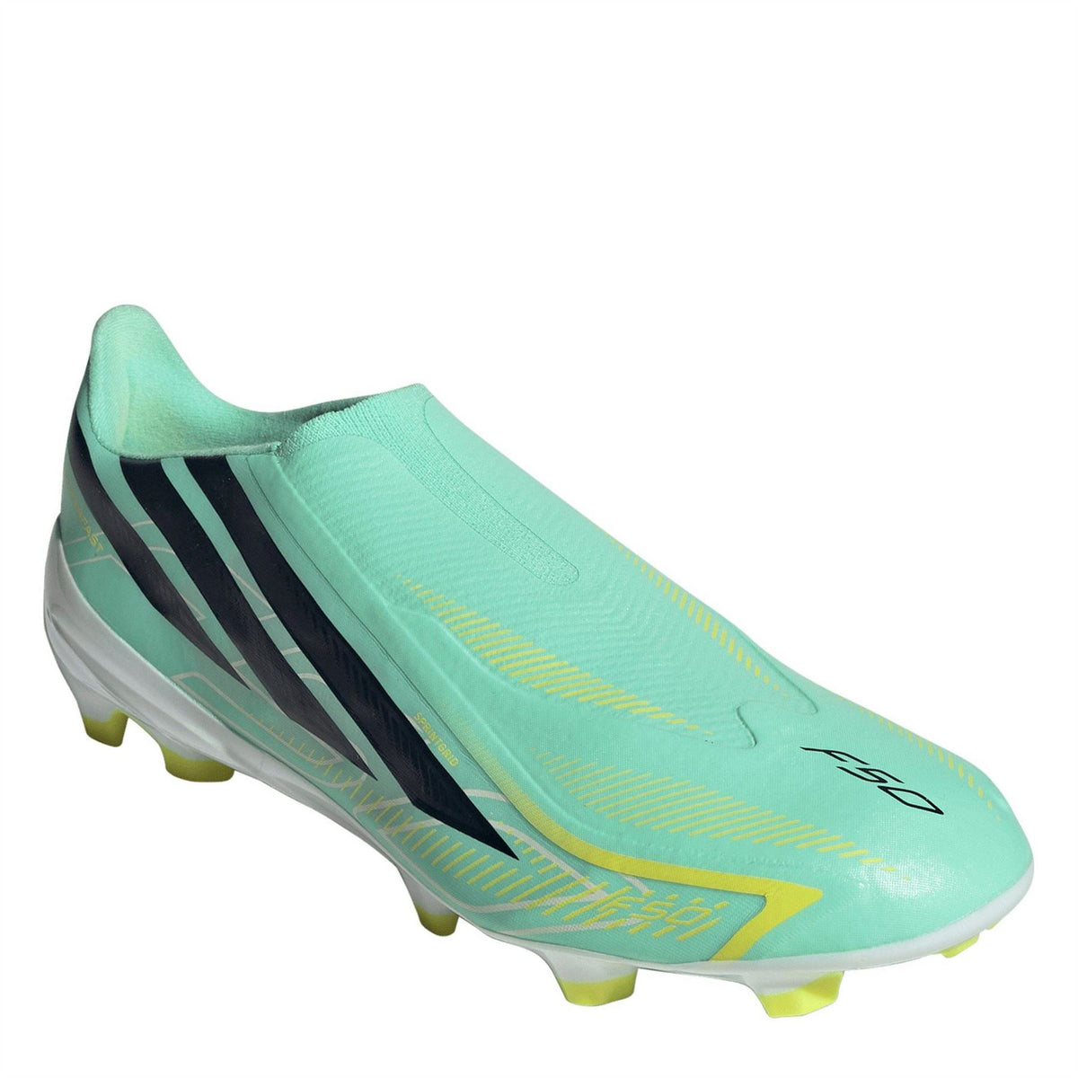adidas Mens Hyperfast League Laceless Firm Ground Football Boots