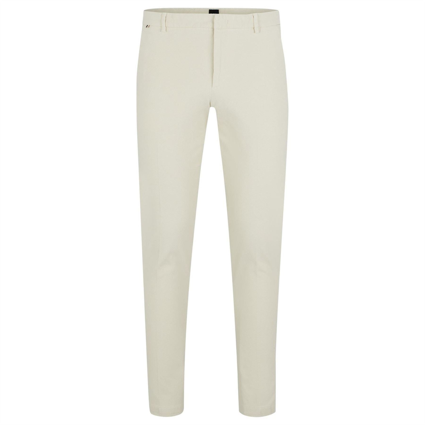 Boss Kaito1 Solid Patterned Straight Chinos