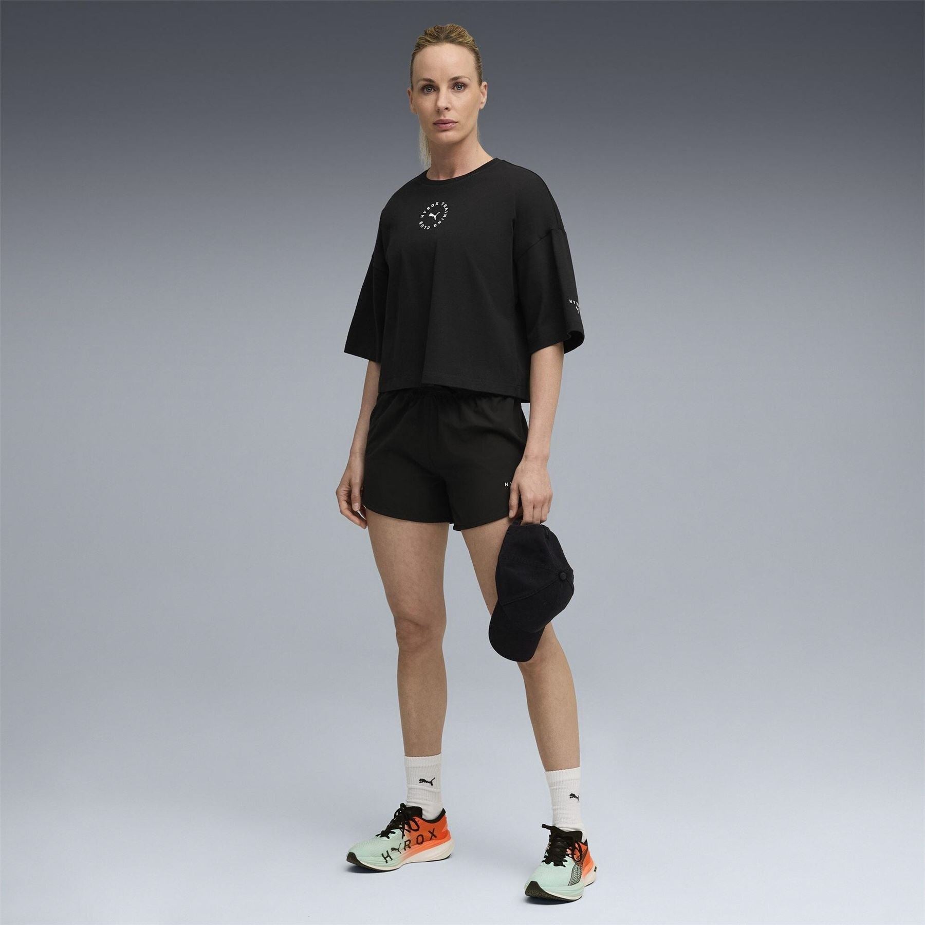Puma X Hyrox Cropped Lifestyle Baby Tee